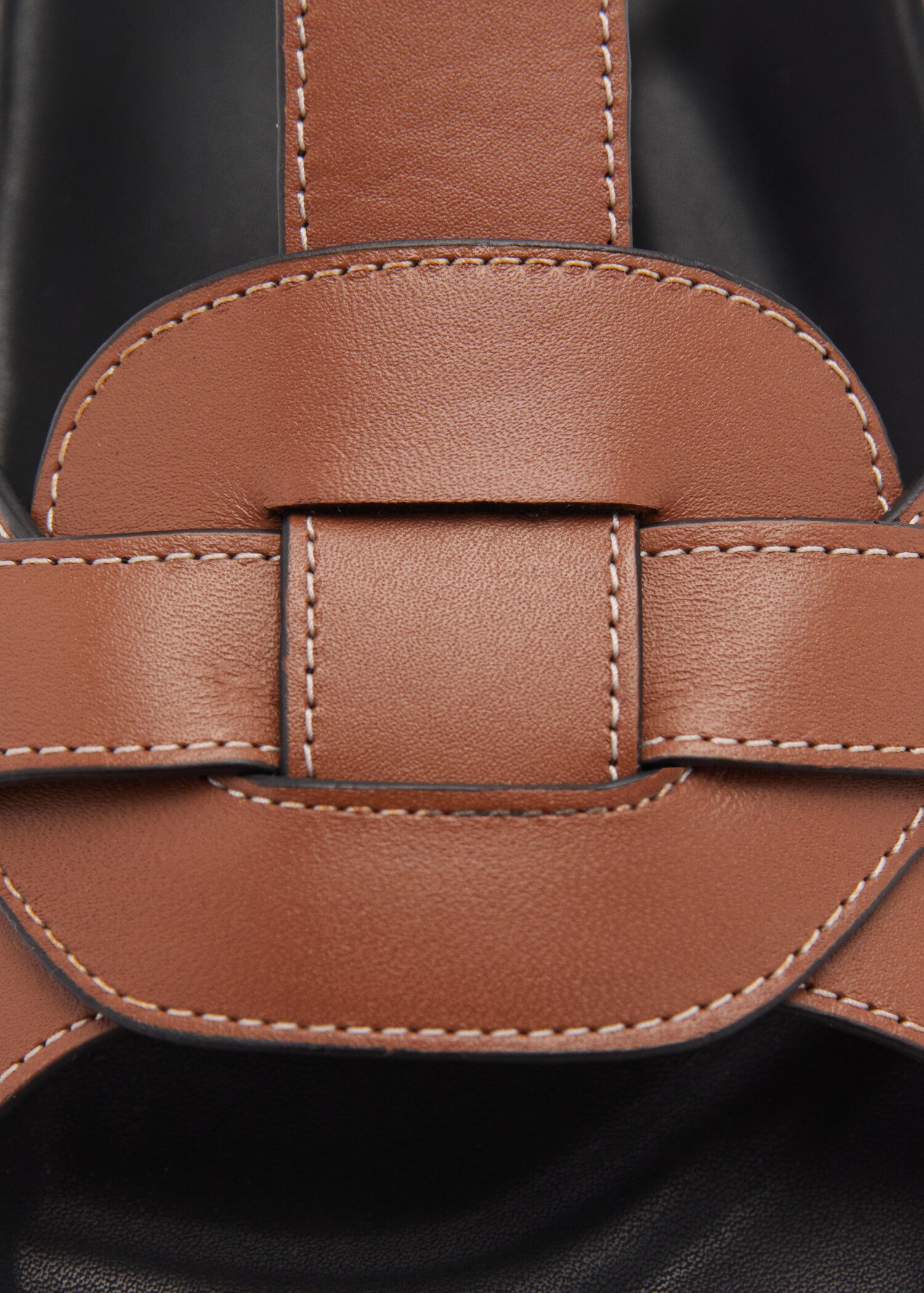 Leather straps sandals - Details of the article 2