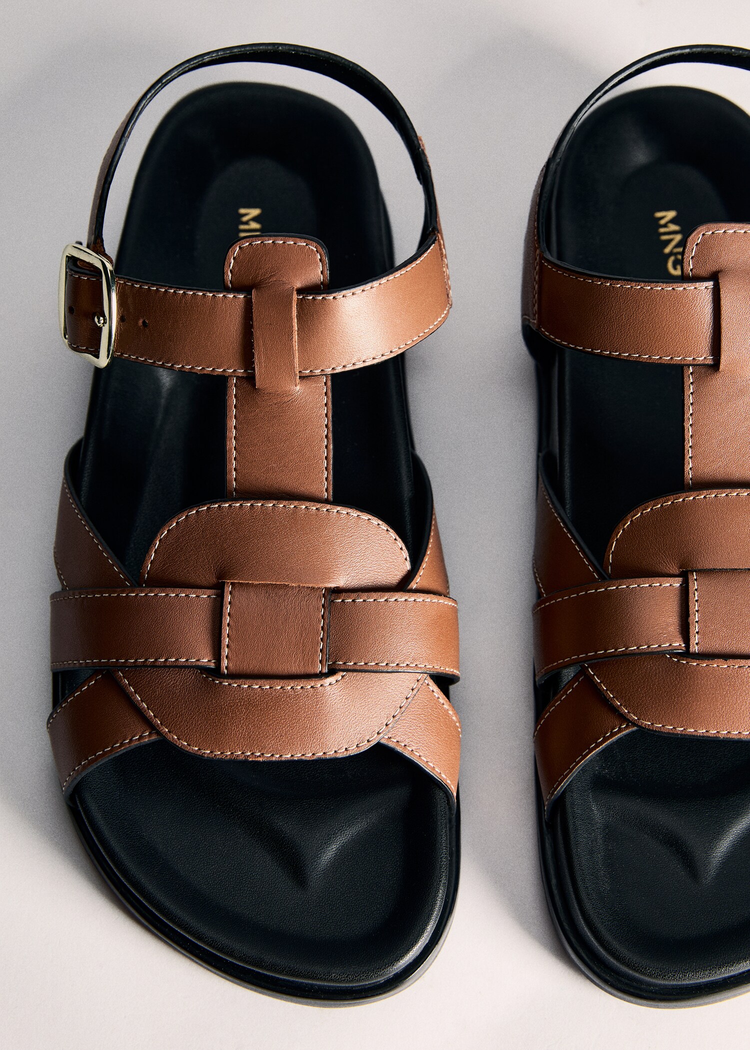 Leather straps sandals - Details of the article 5