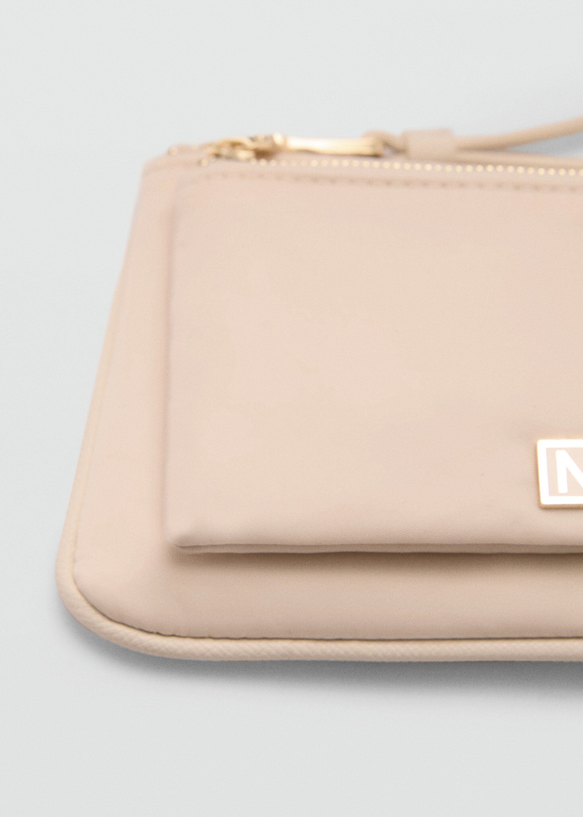Double-compartment coin purse with logo - Details of the article 2