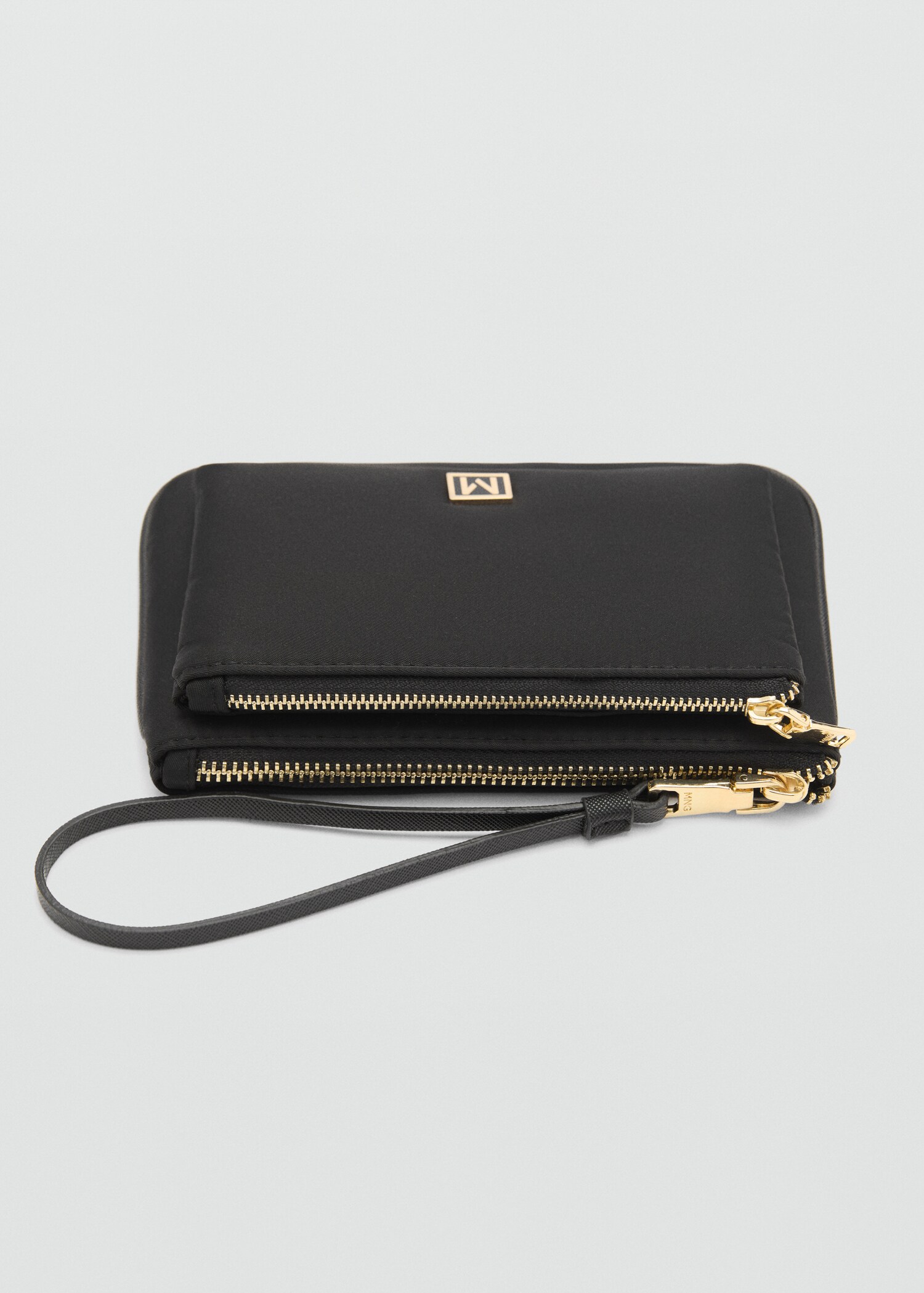 Double-compartment coin purse with logo - Details of the article 1