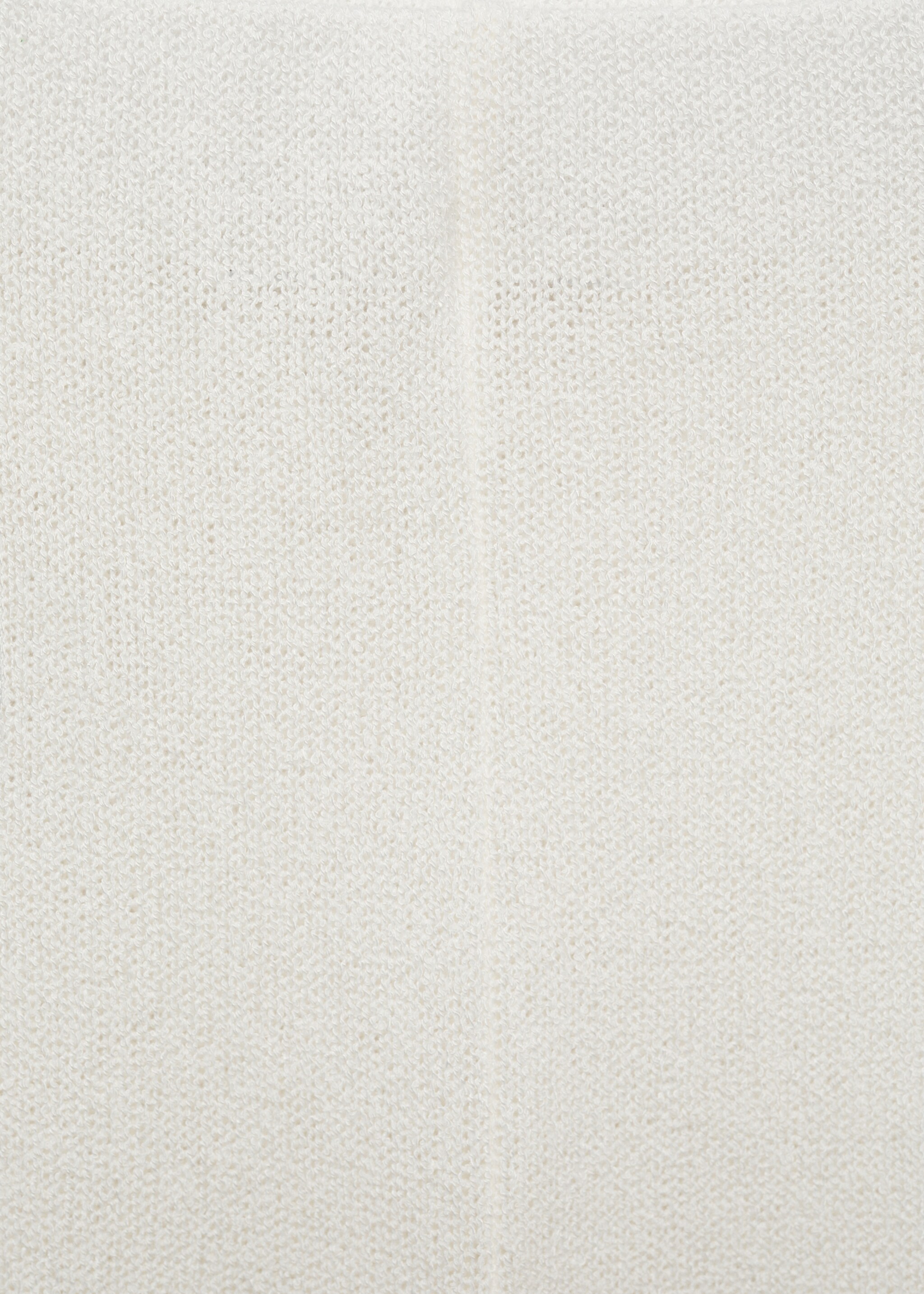 Straight knitted trousers - Details of the article 0