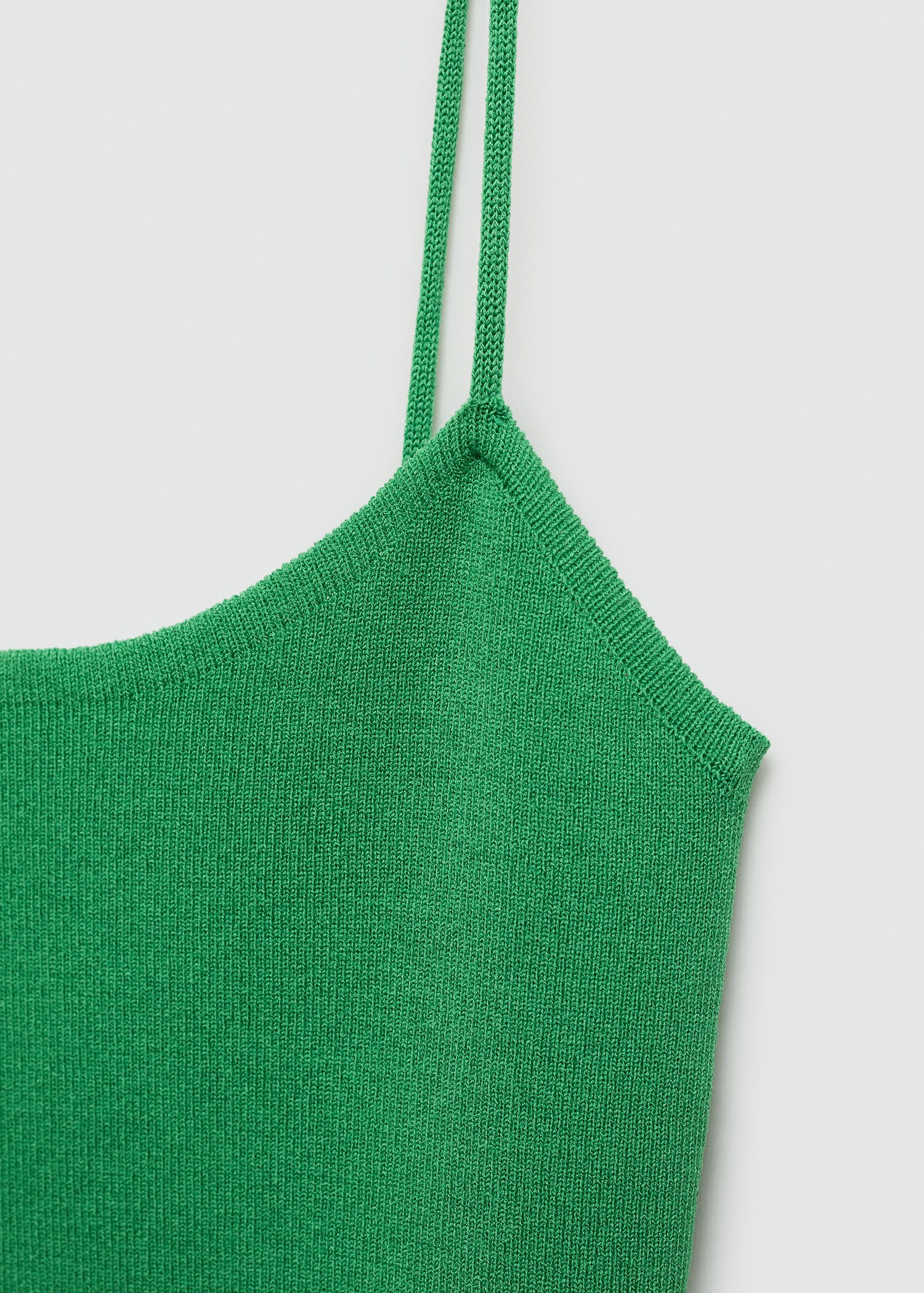 Short knitted dress - Details of the article 8