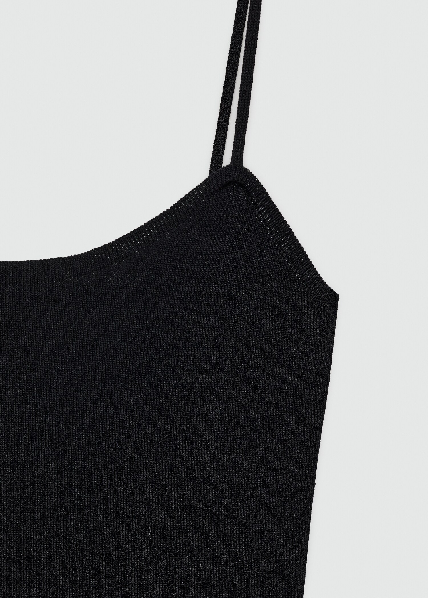 Short knitted dress - Details of the article 8