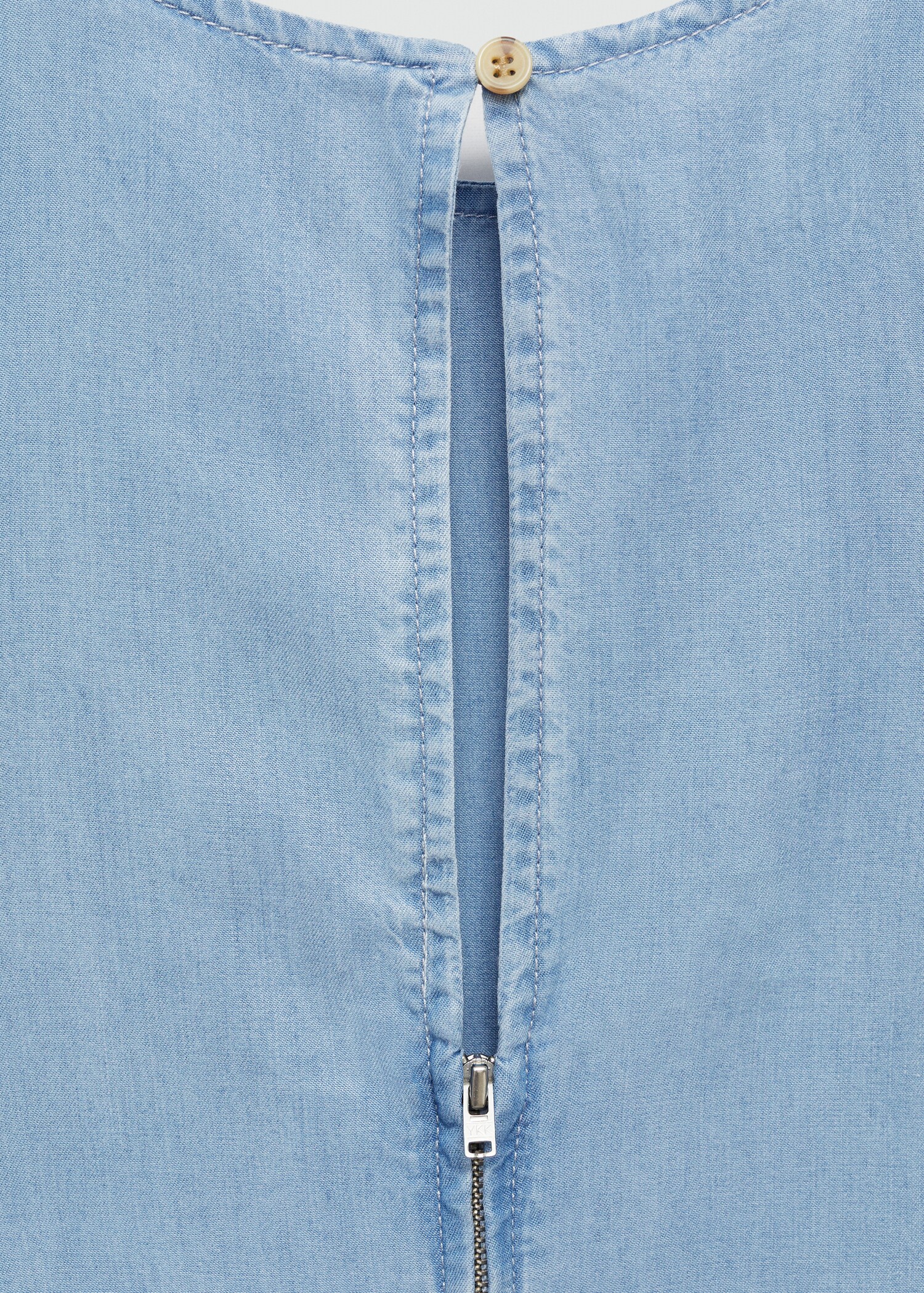 Lyocell jumpsuit with bow - Details of the article 0