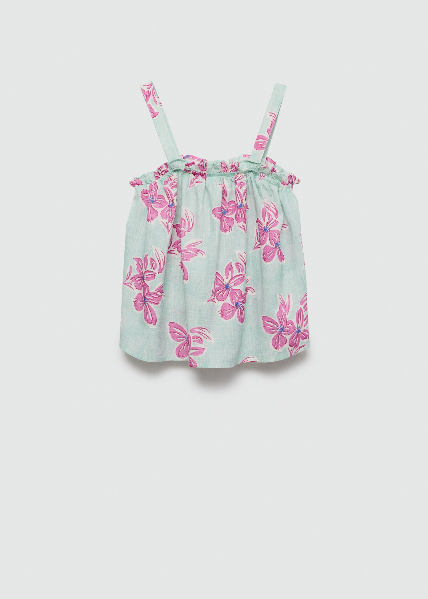 Top estampado floral - Artículo sin modelo