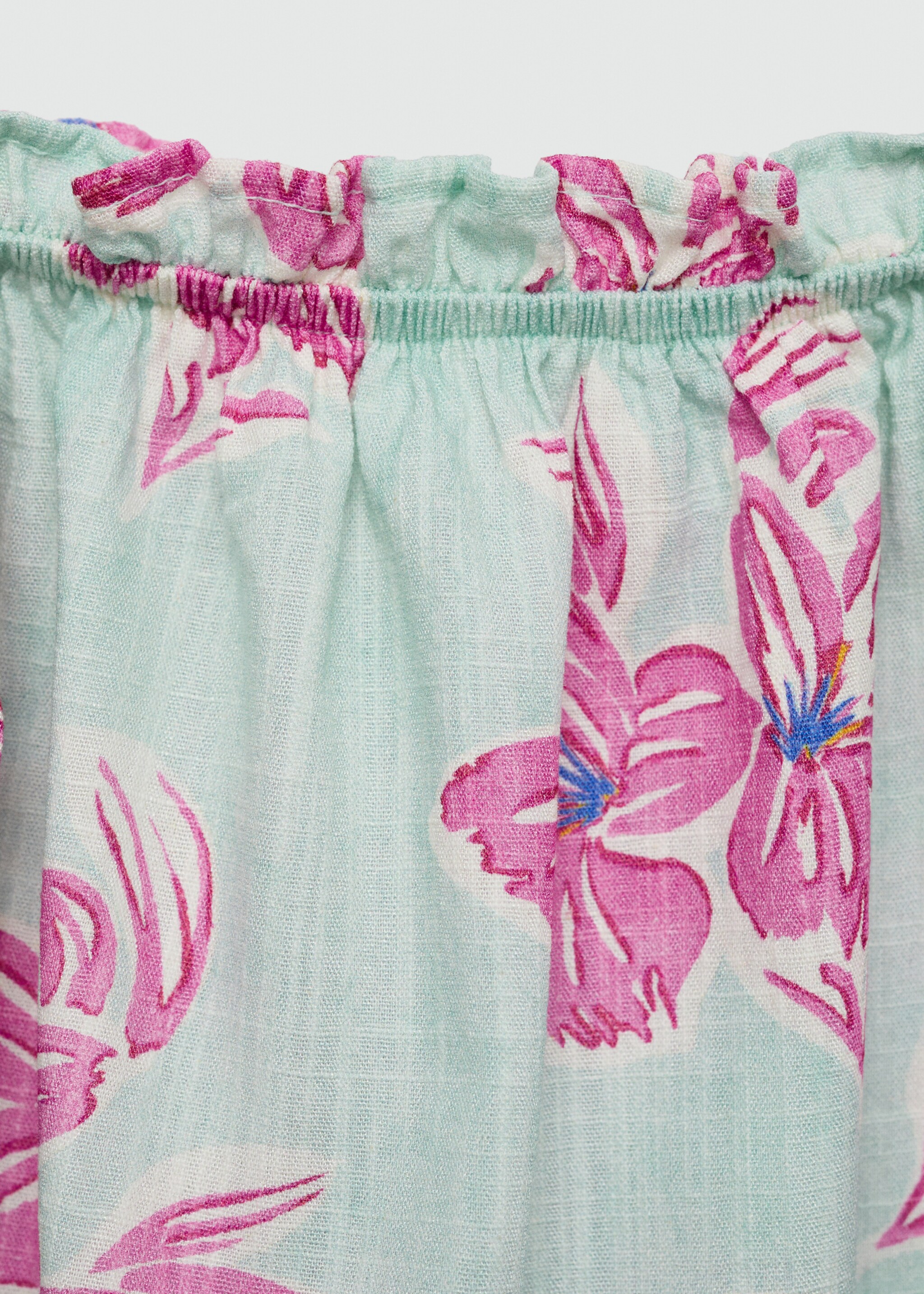 Floral print top - Details of the article 0