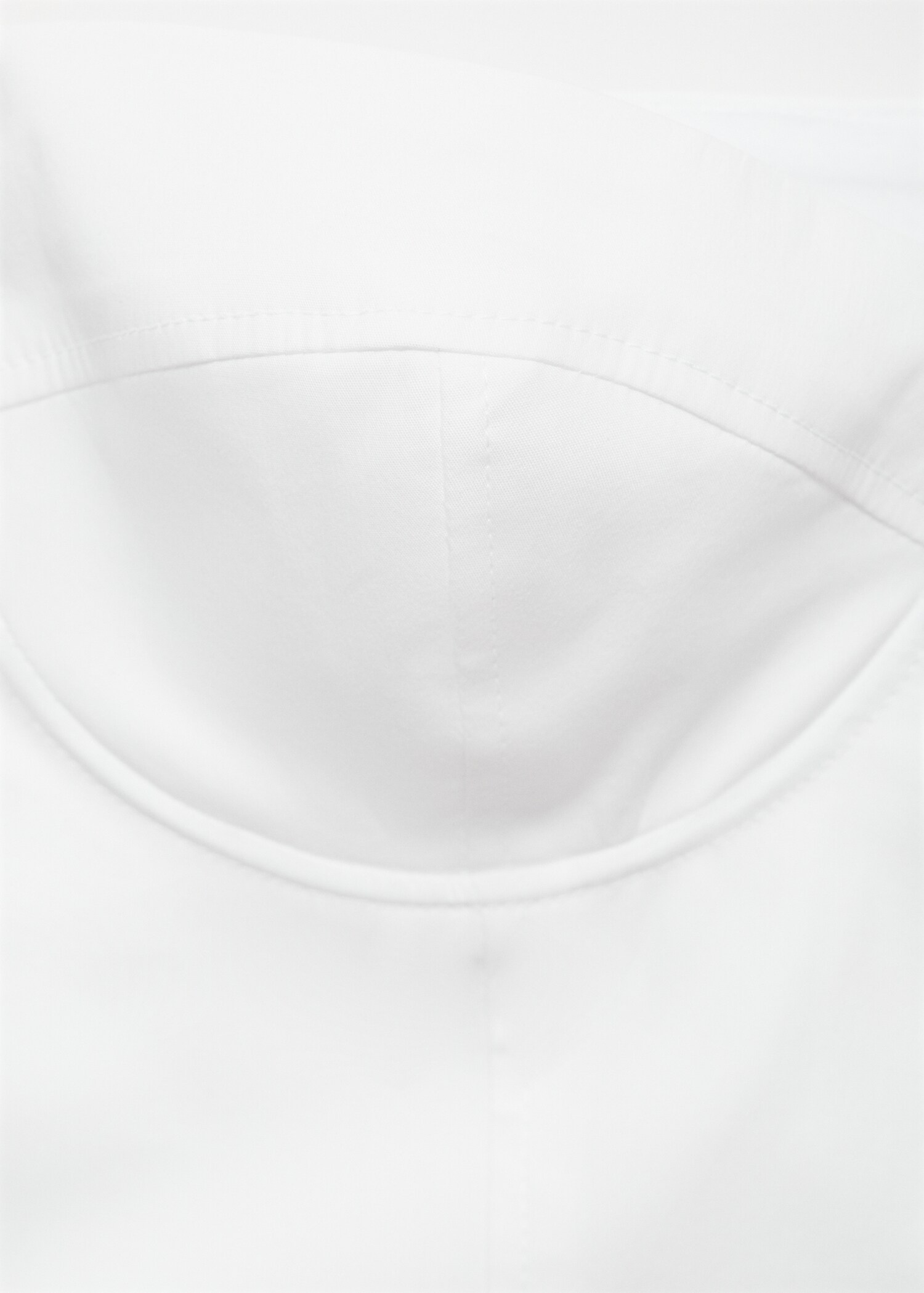 Strapless cropped top - Details of the article 8