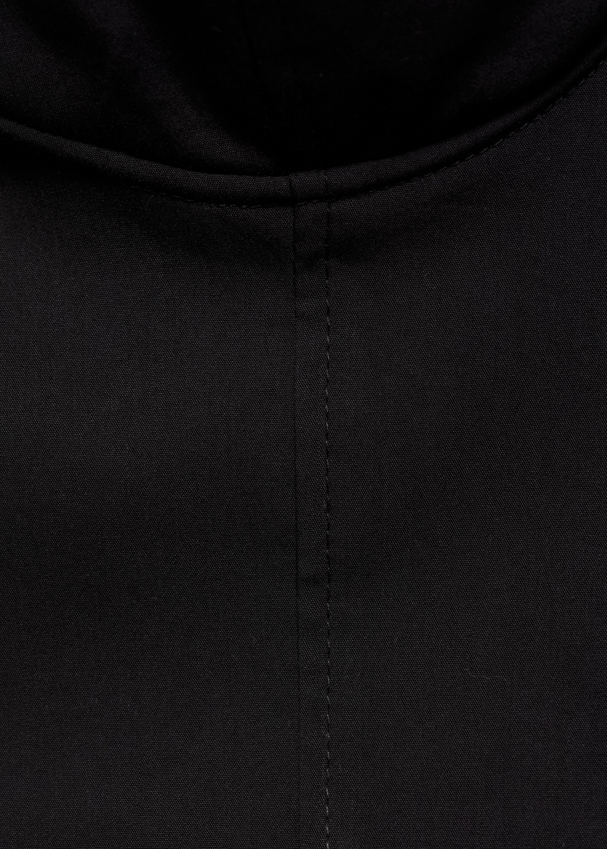 Strapless cropped top - Details of the article 0, Black. Ref: 77080378-00.