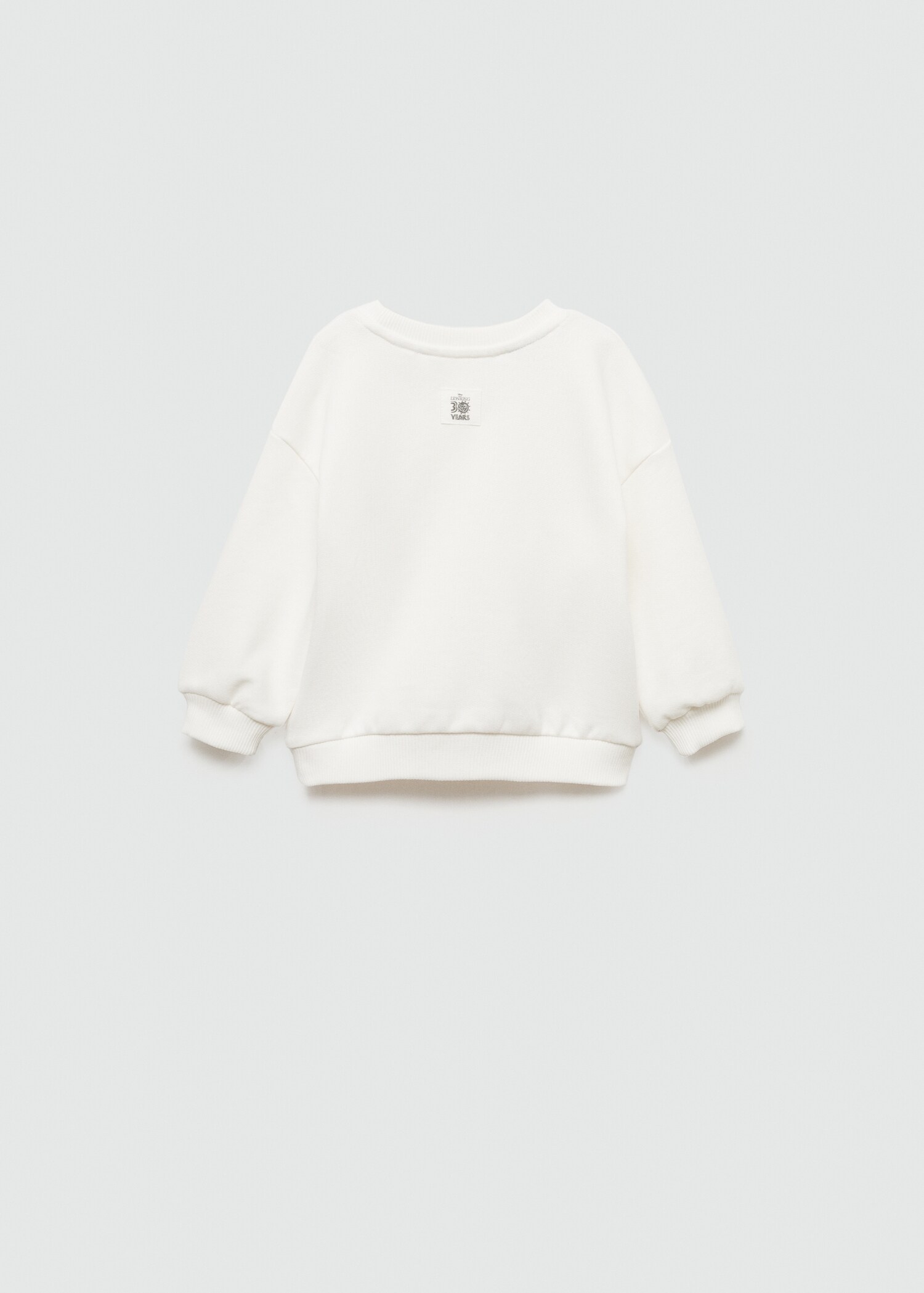 Sudadera Rey León - Reverso del artículo