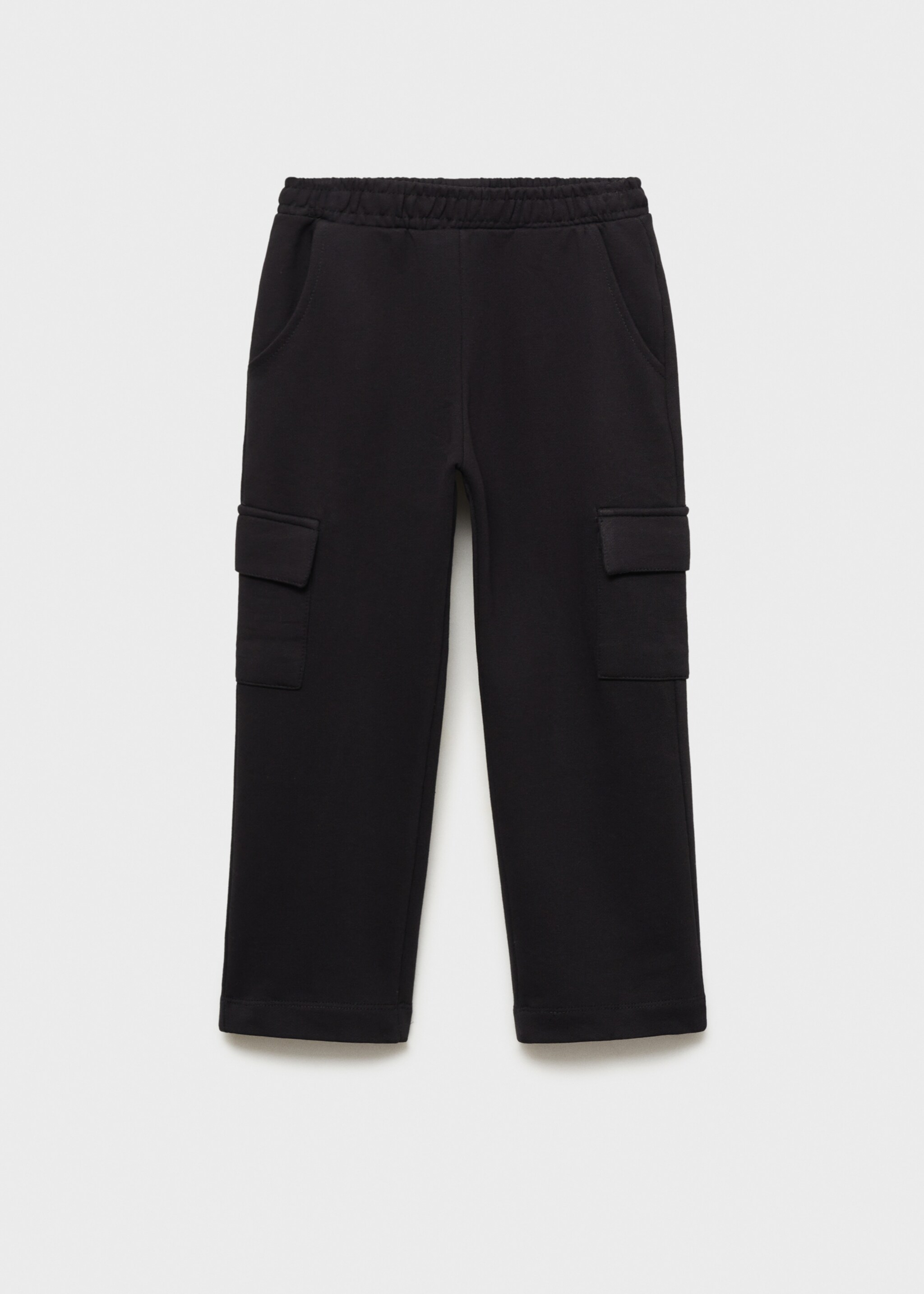 Pantalon cargo coton - Article sans modèle, Noir. Ref: 77080386-00.