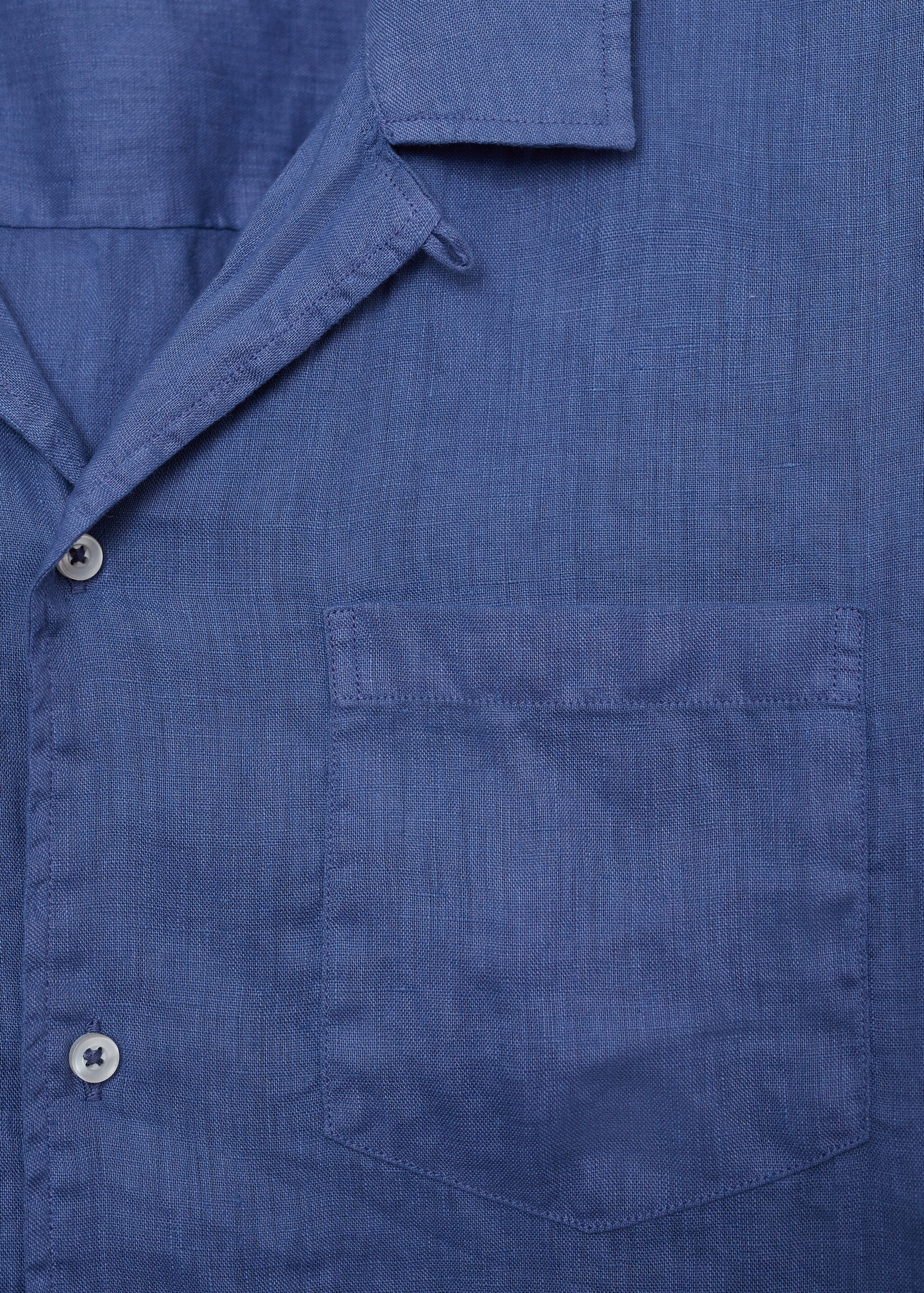 Camisa classic fit lino - Detalle del artículo 8
