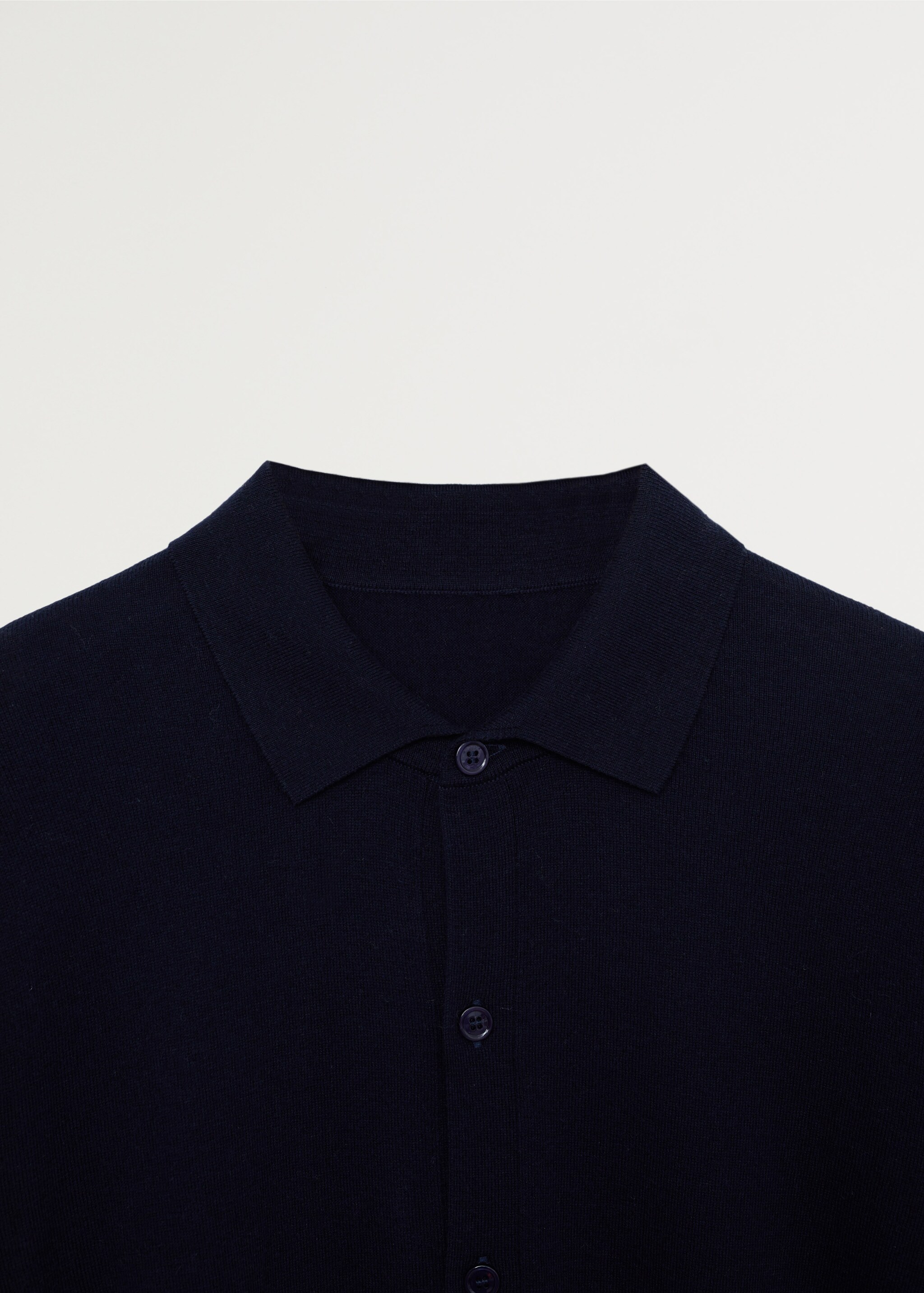 Braided knit polo shirt - Details of the article 8