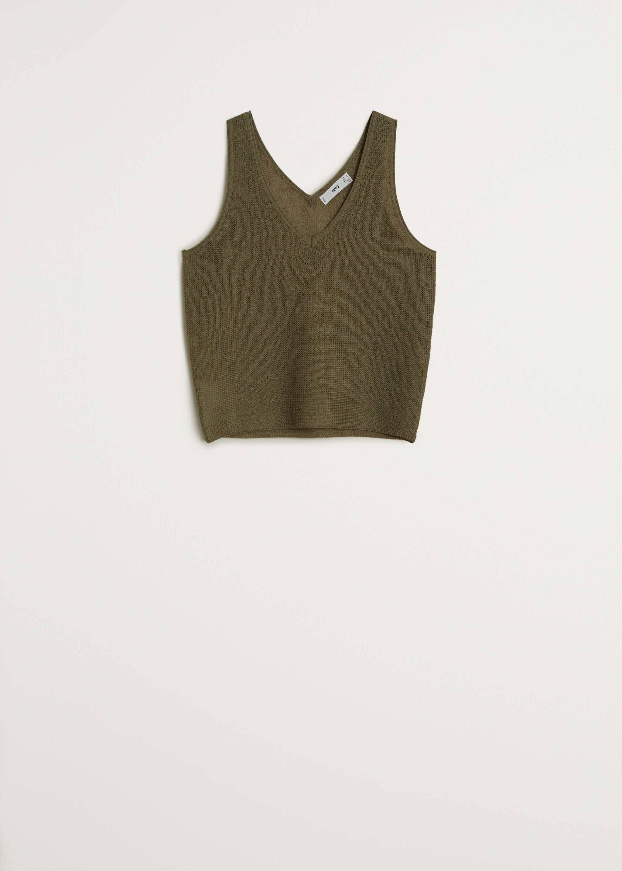 Top cuello pico - Artículo sin modelo