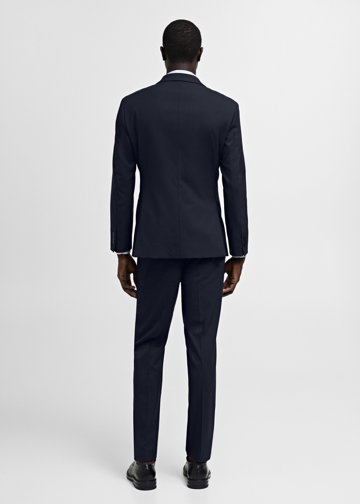 Americana traje slim fit tejido comfort stretch - Reverso del artículo