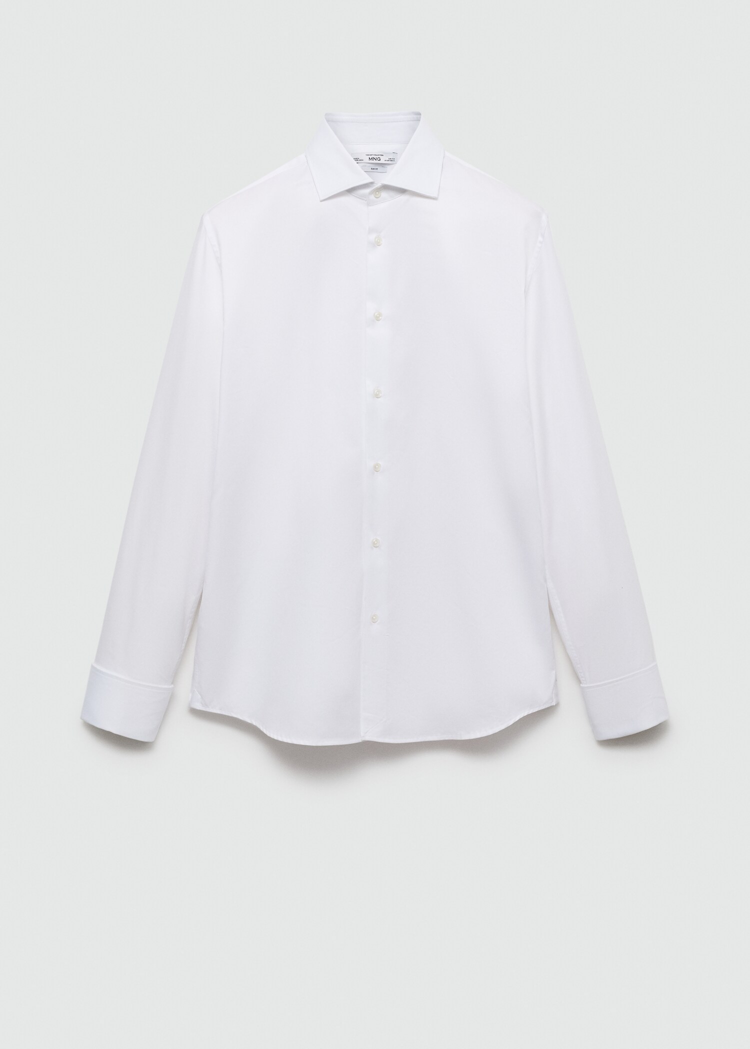 Camisa gemelos traje slim fit tejido twill - Artículo sin modelo