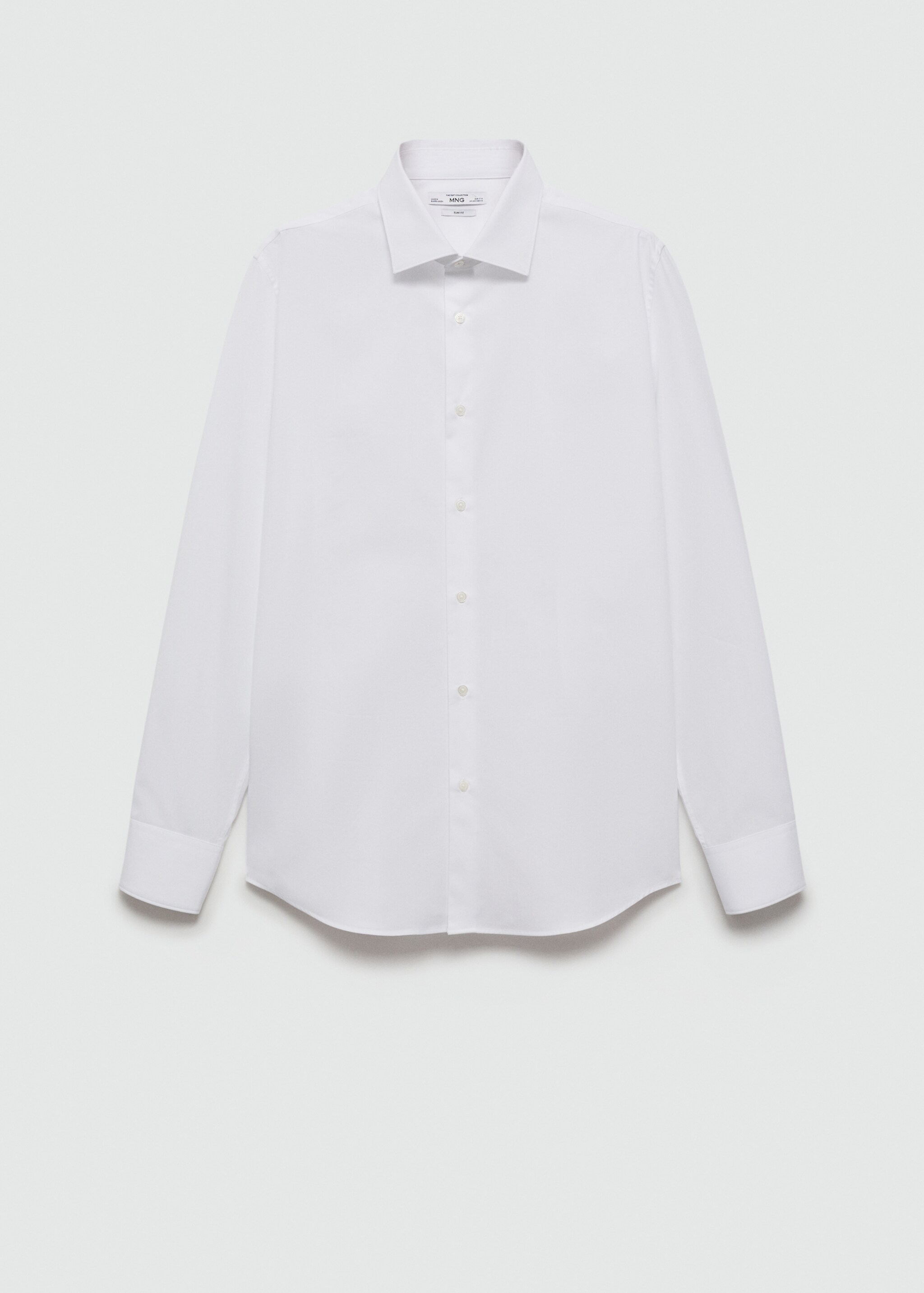 Camisa traje slim fit algodón popelín - Artículo sin modelo