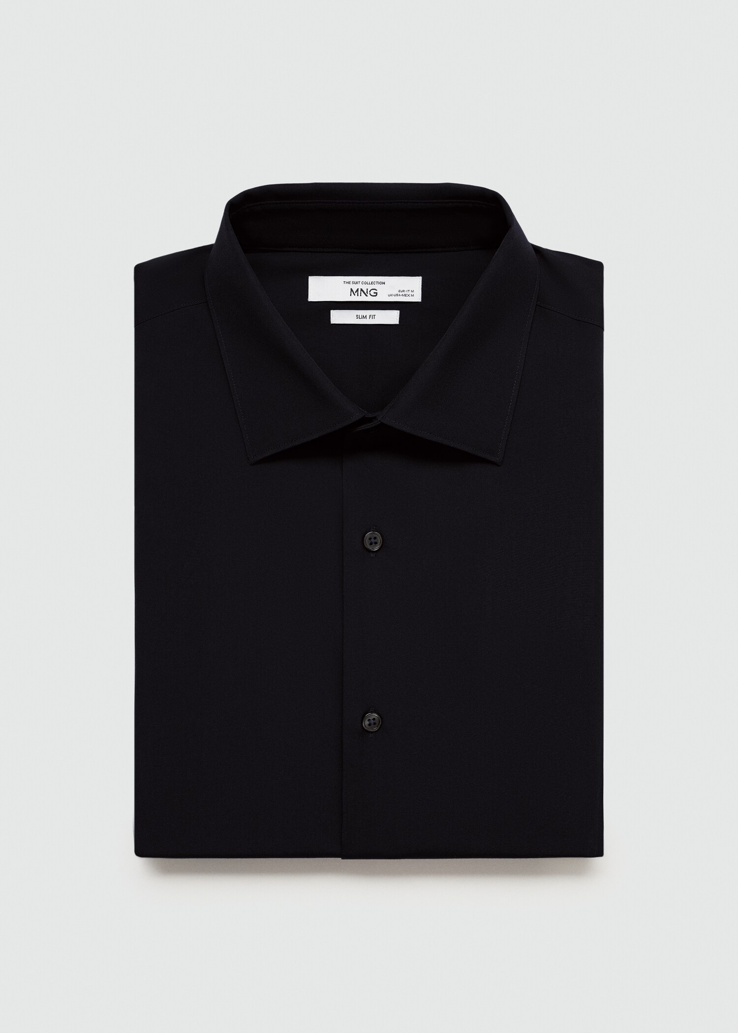 Camisa traje slim fit algodón popelín - Detalle del artículo 8