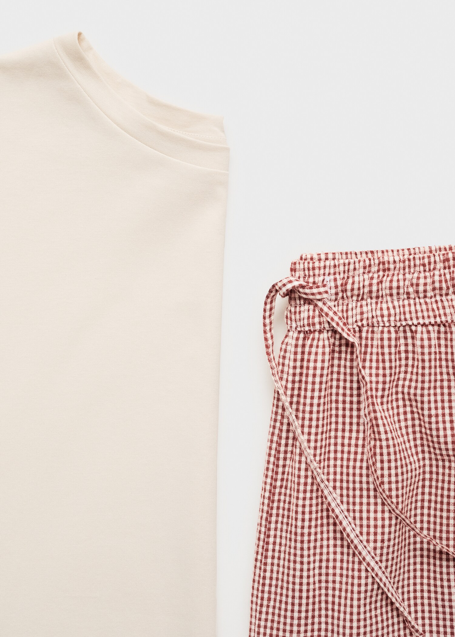 Zweiteiliger Pyjama aus Baumwolle - Detail des Artikels 0