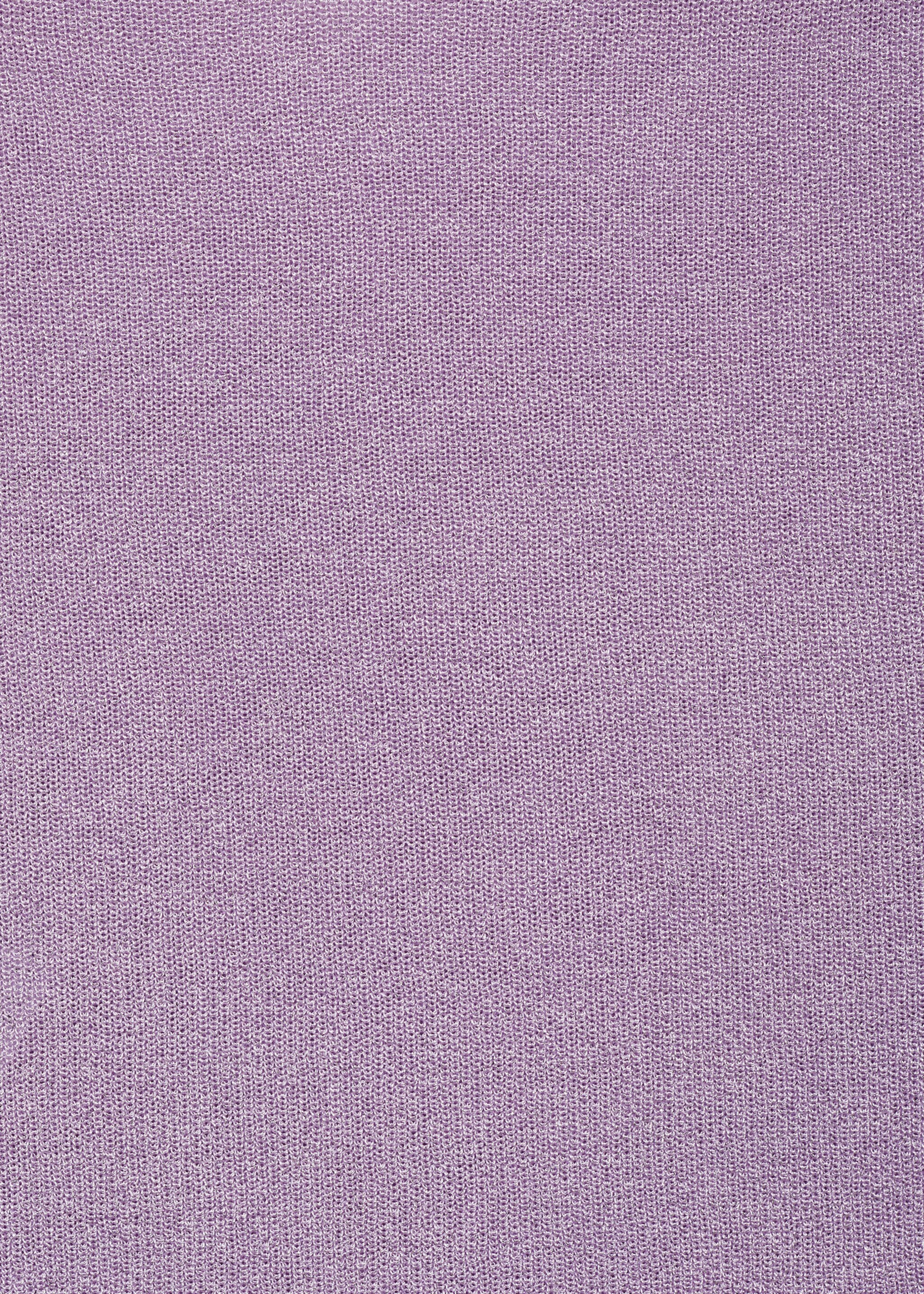 Úpletový lurexový top - Detail zboží 8, Světle/pastelově purpurová. Ref: 77080578-00.