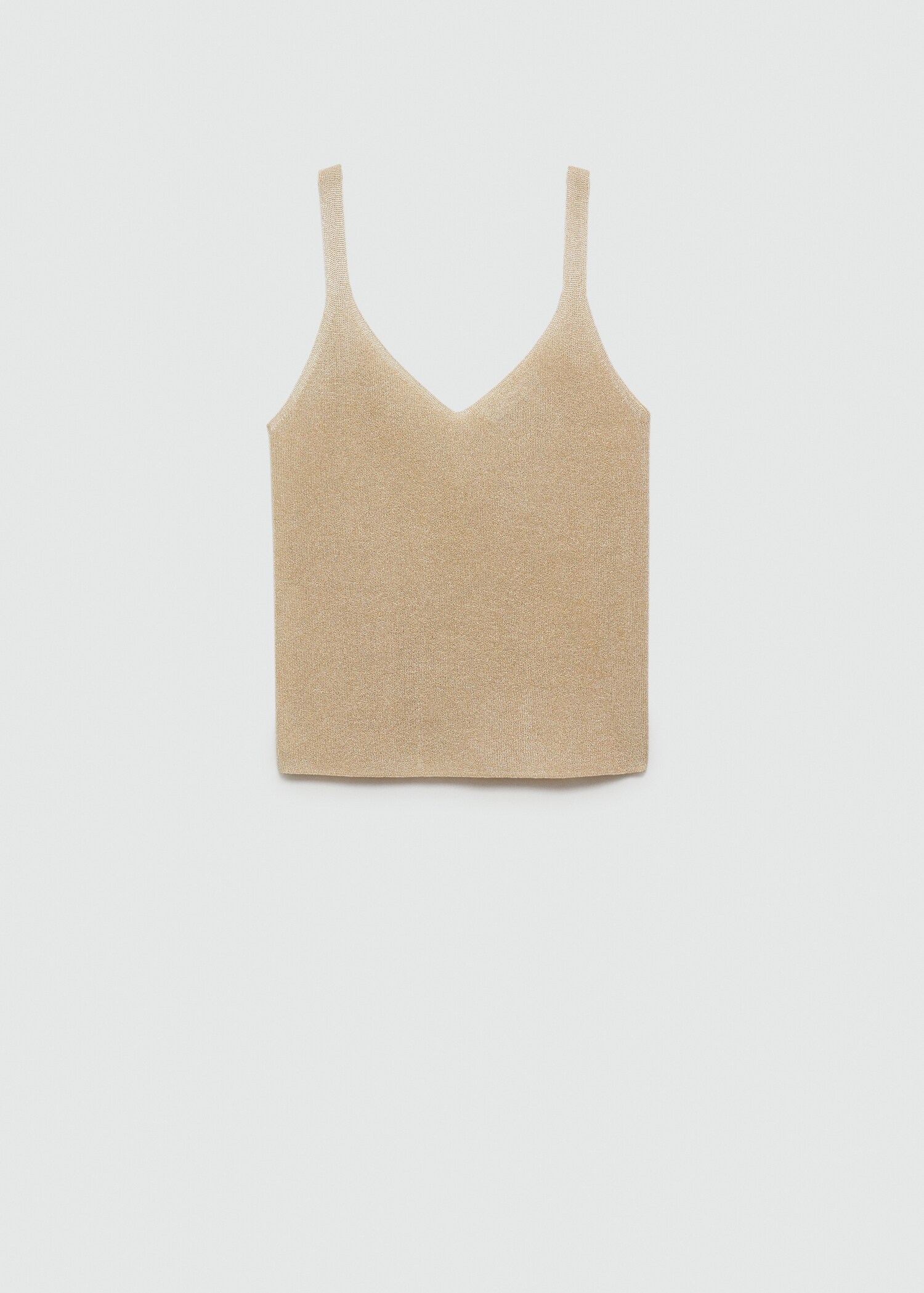 Lurex knitted top - Article without model
