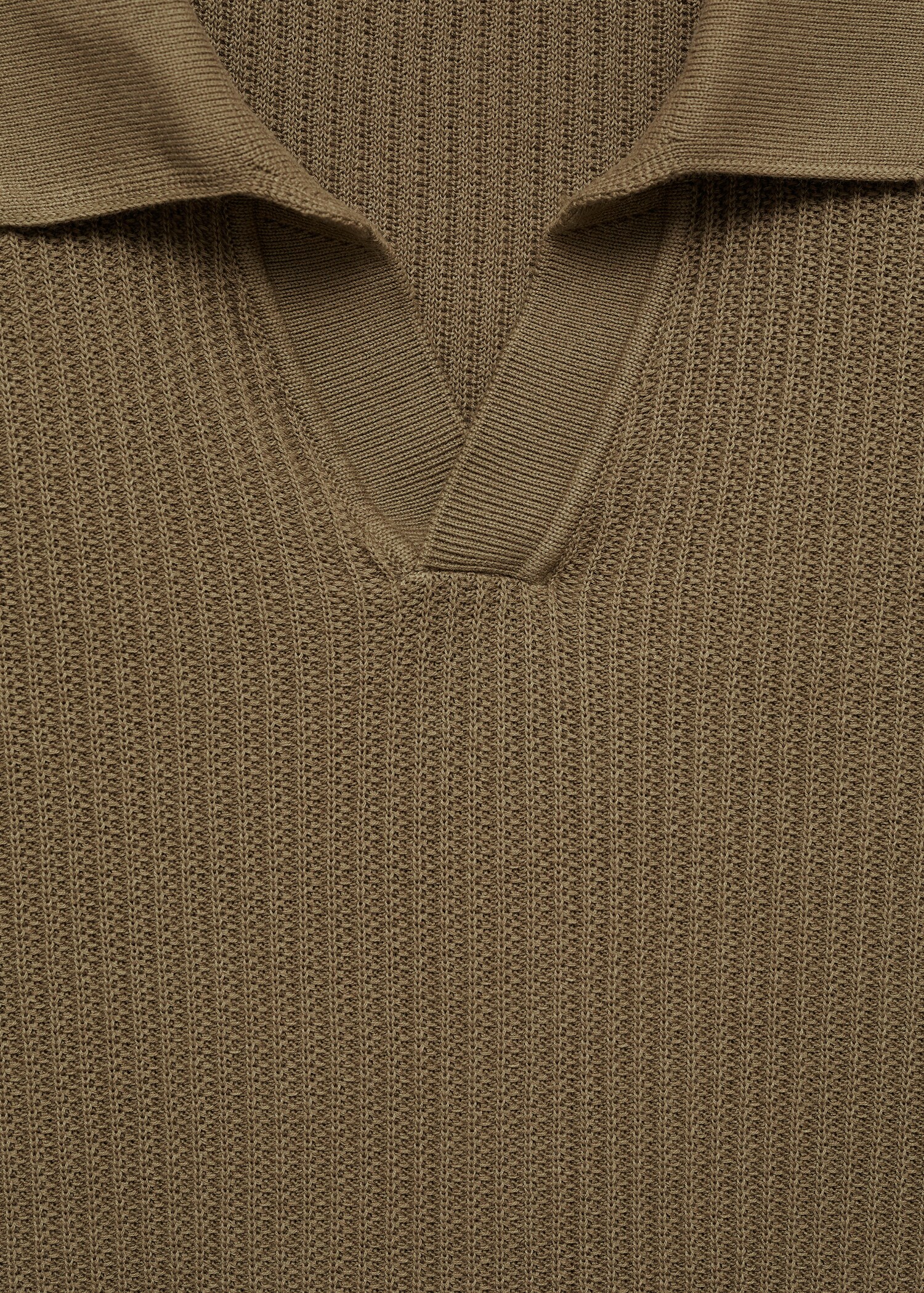 Polo punto algodón canalé - Detalle del artículo 8