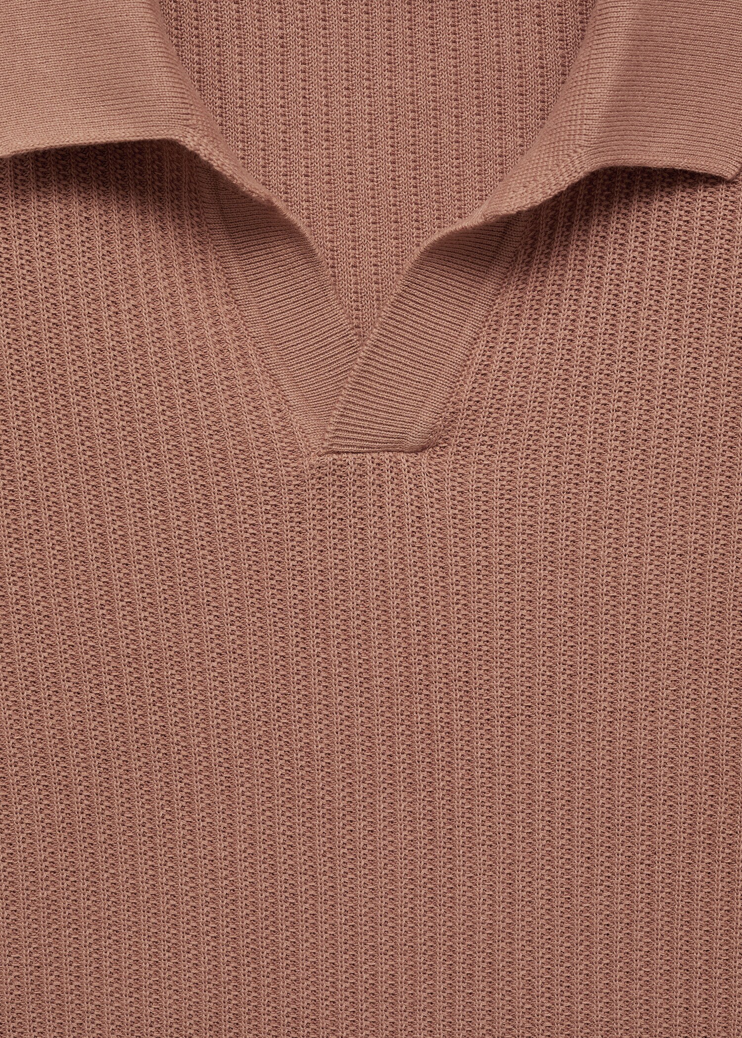 Polo punto algodón canalé - Detalle del artículo 8