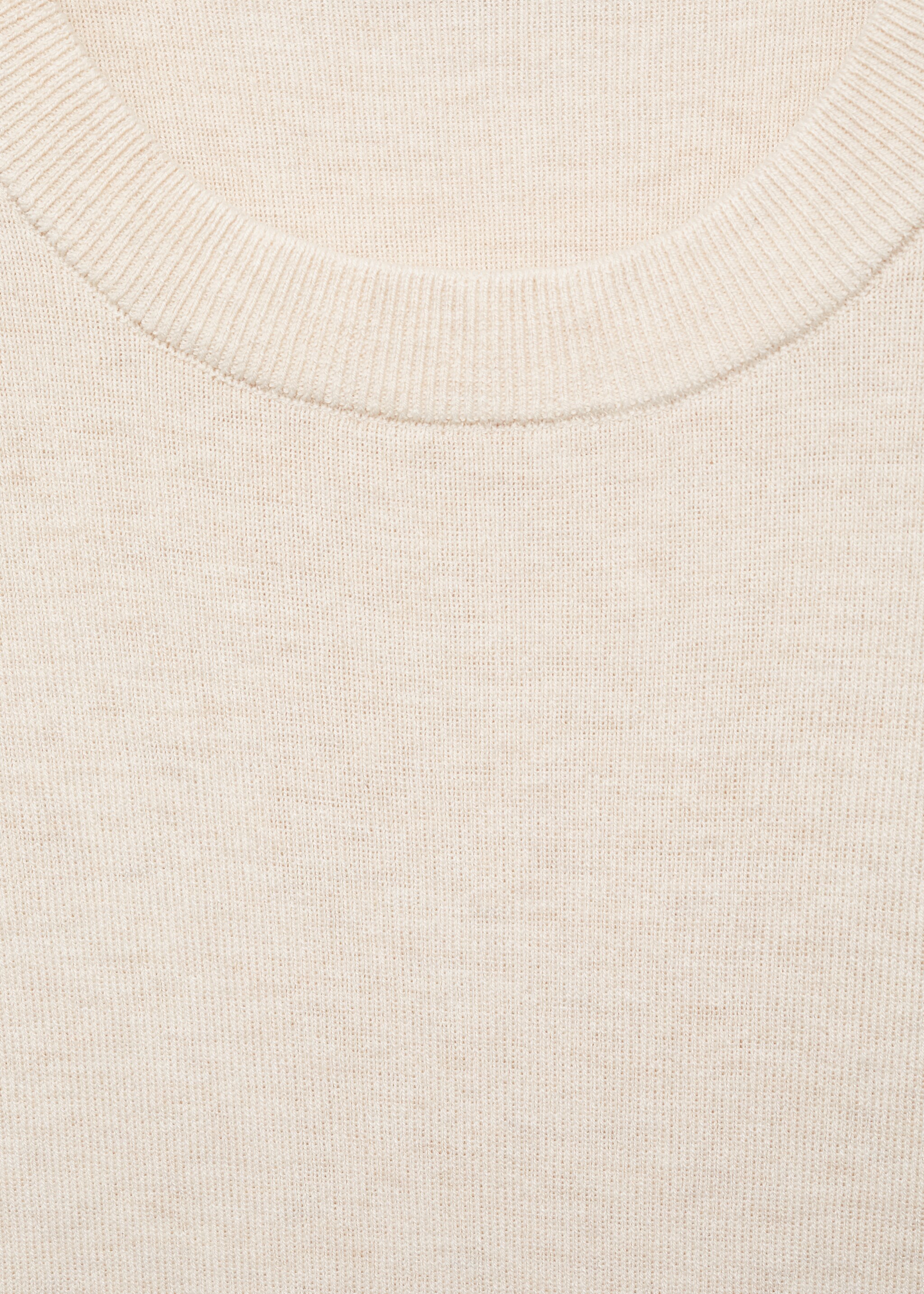 Knit cotton T-shirt - Details of the article 8