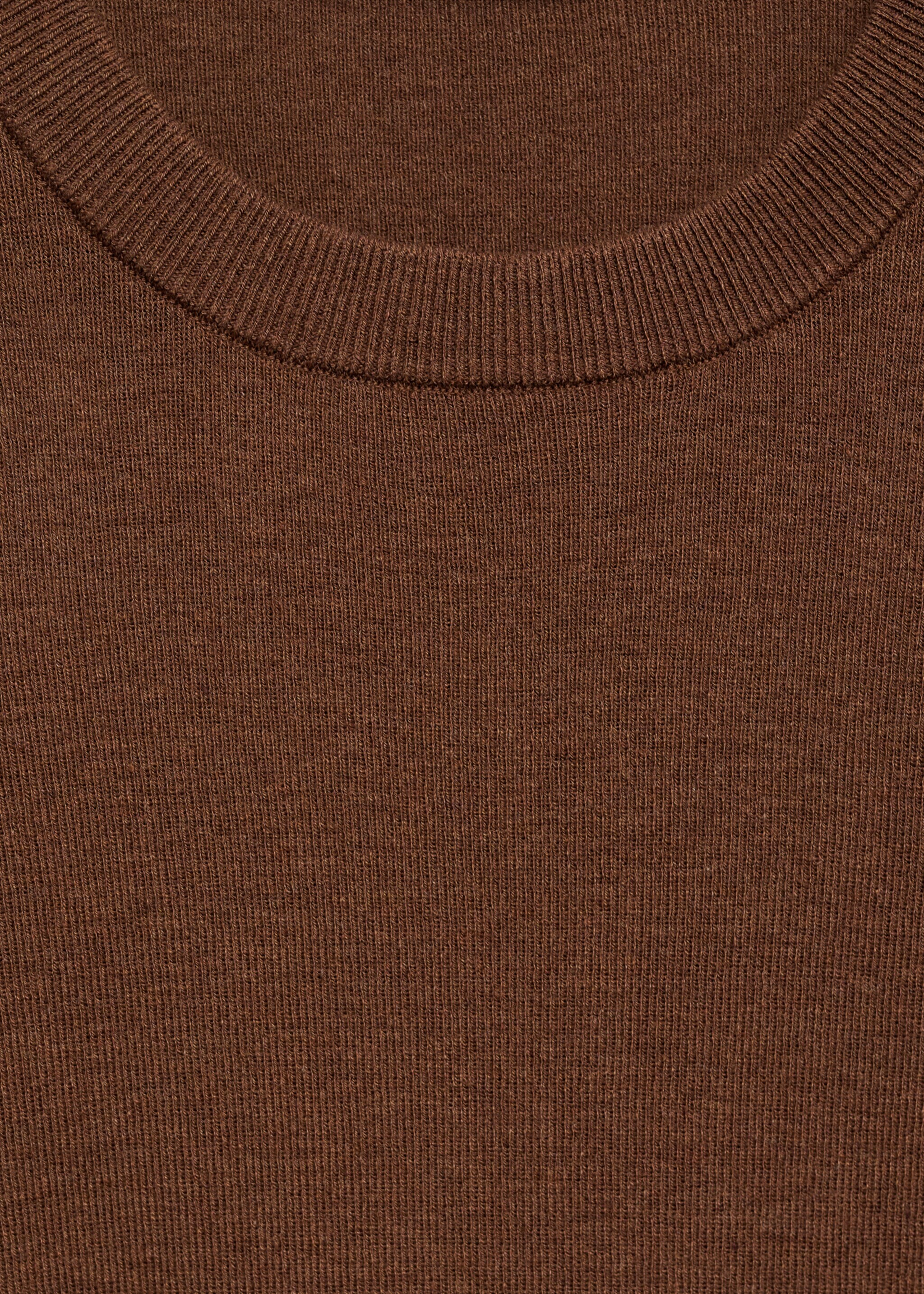 Knit cotton T-shirt - Details of the article 8