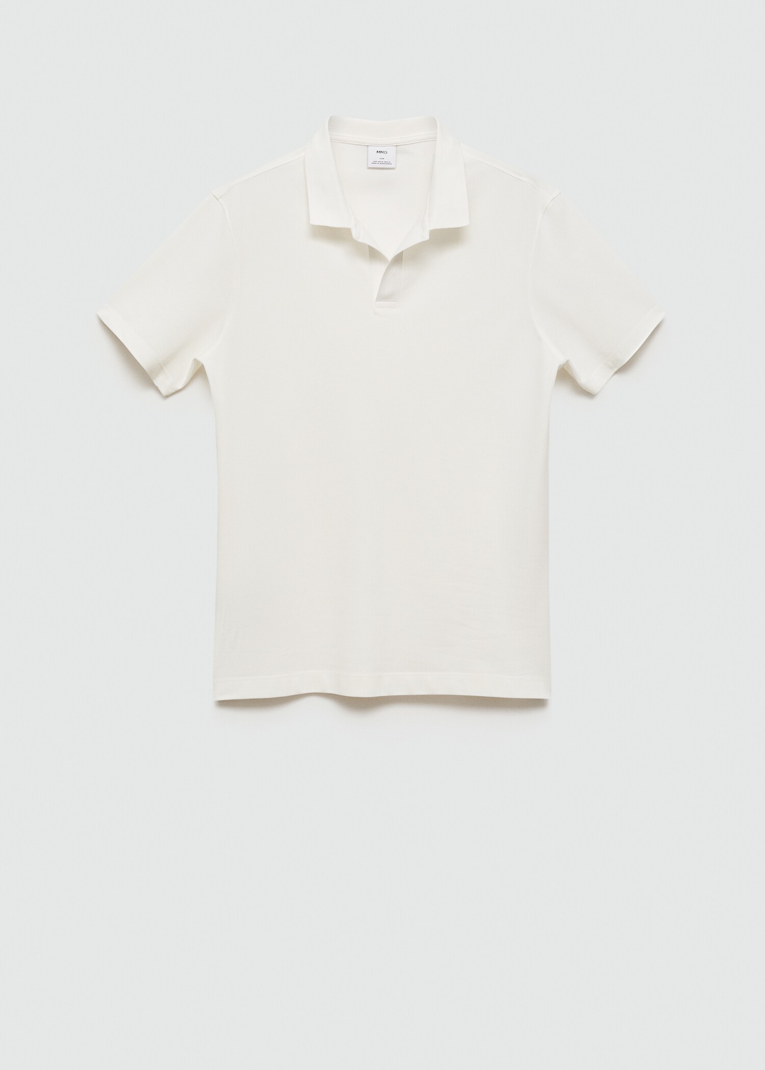 Slim Fit-Poloshirt aus Baumwoll-Piqué - Artikel ohne Model