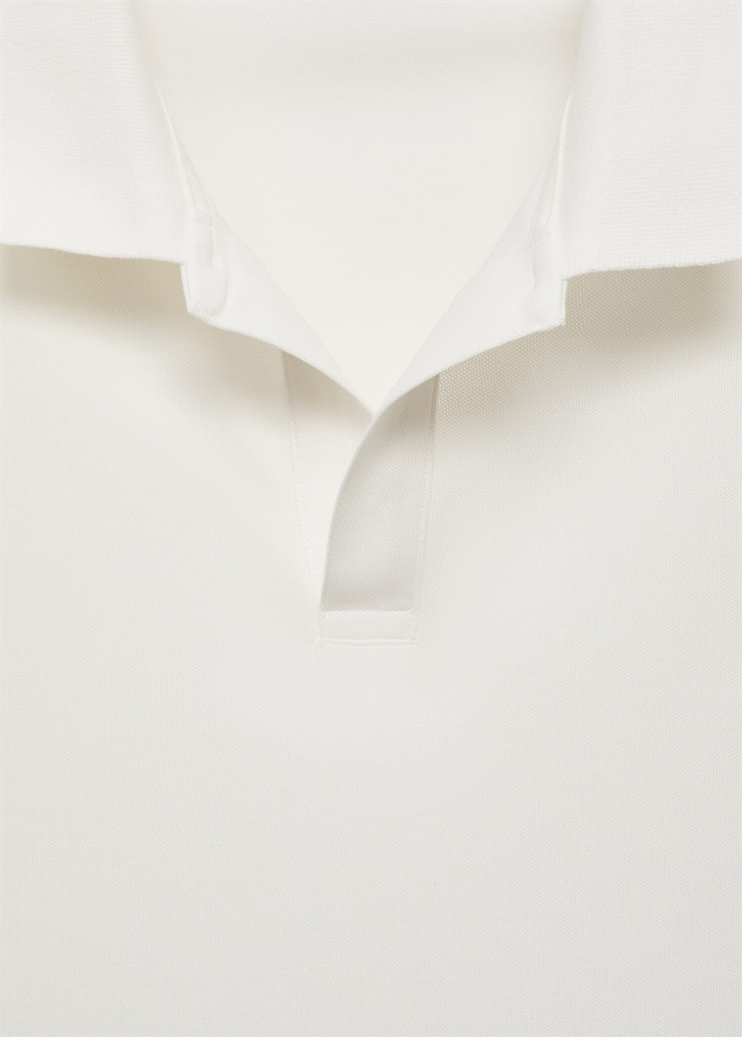 Slim Fit-Poloshirt aus Baumwoll-Piqué - Detail des Artikels 8