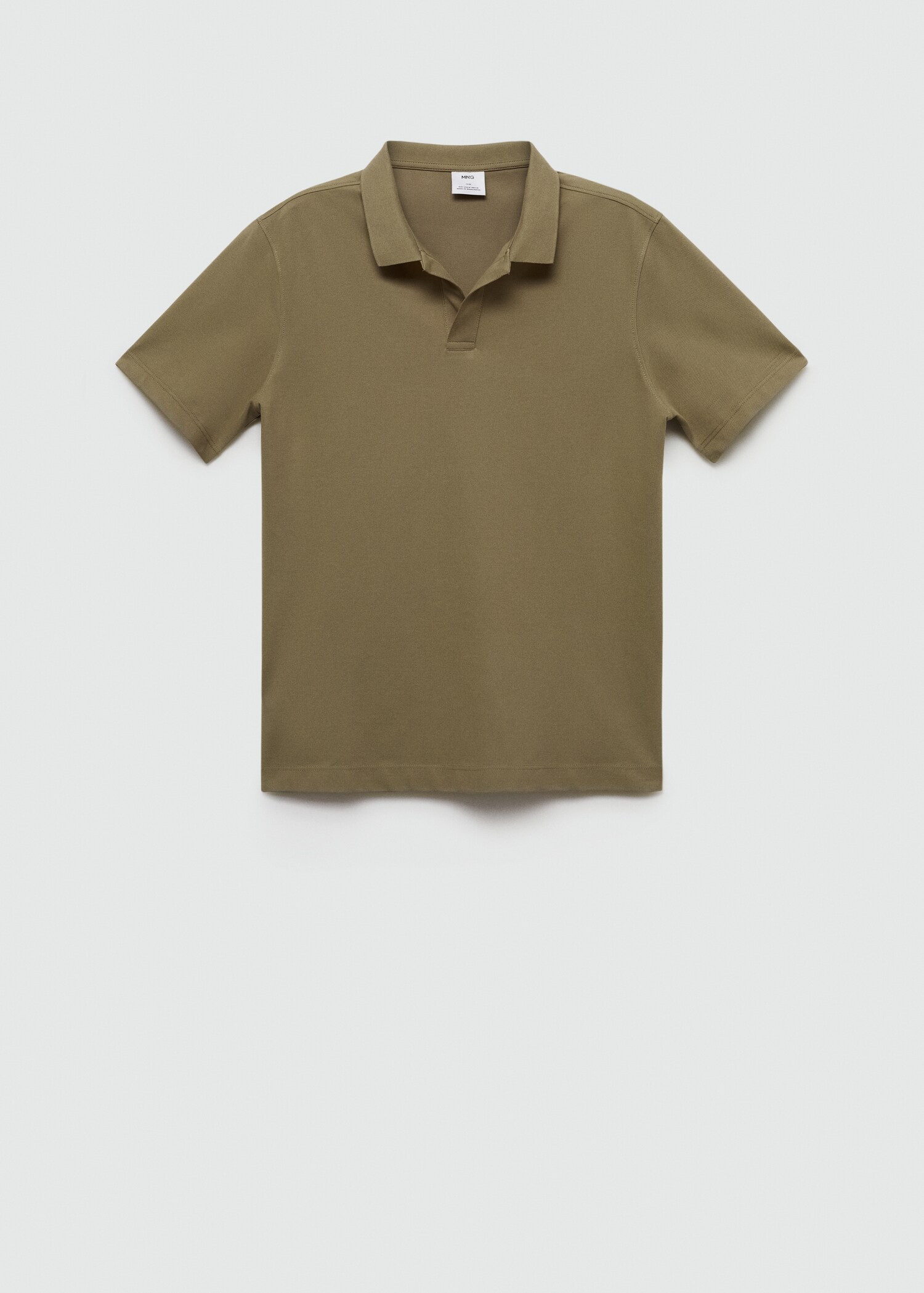 Slim Fit-Poloshirt aus Baumwoll-Piqué - Artikel ohne Model