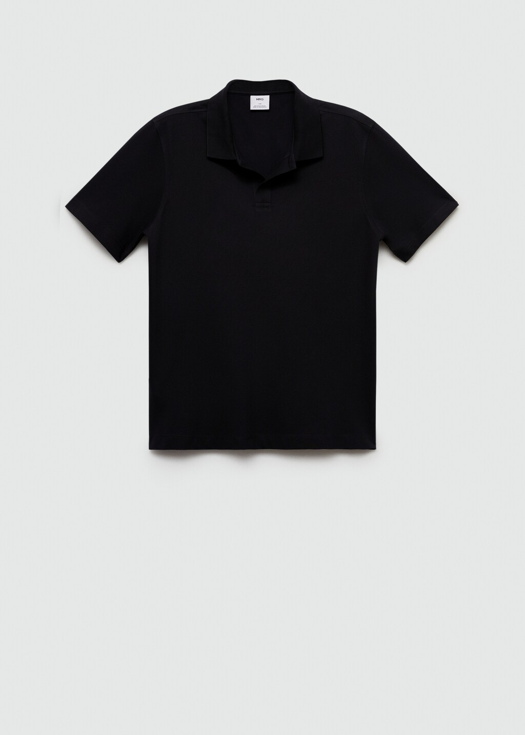 ☆ ☆ Men's Black Relaxed Fit Pique Polo Short Sl Relaxed Fit Piqué Polo Shirt - Black - Men | H&M US