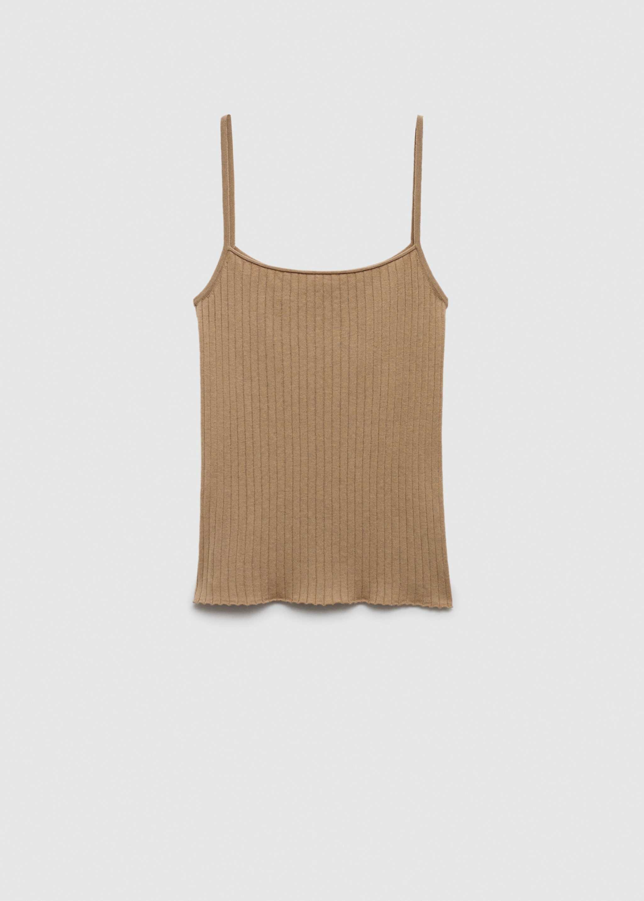 T-shirt maille bretelles - Article sans modèle