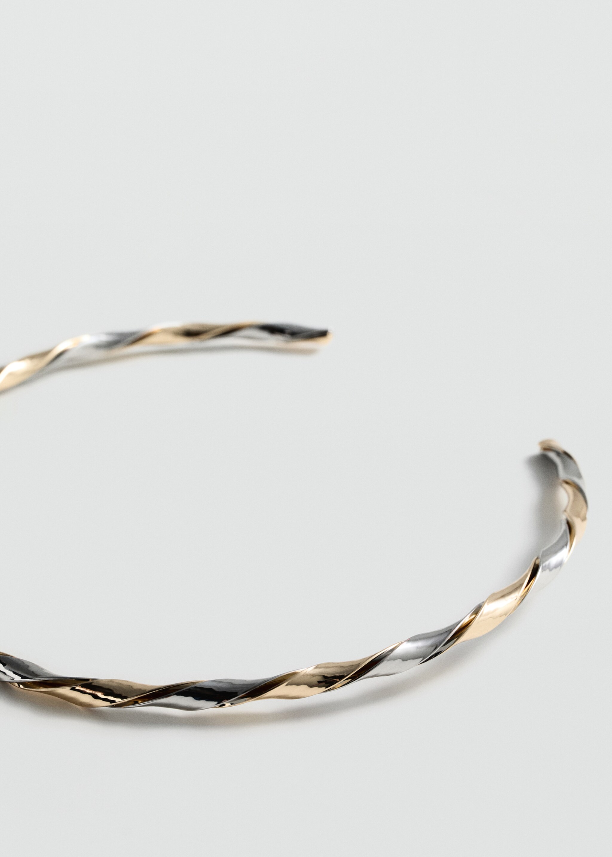 Irregular combined necklace - Medium plane