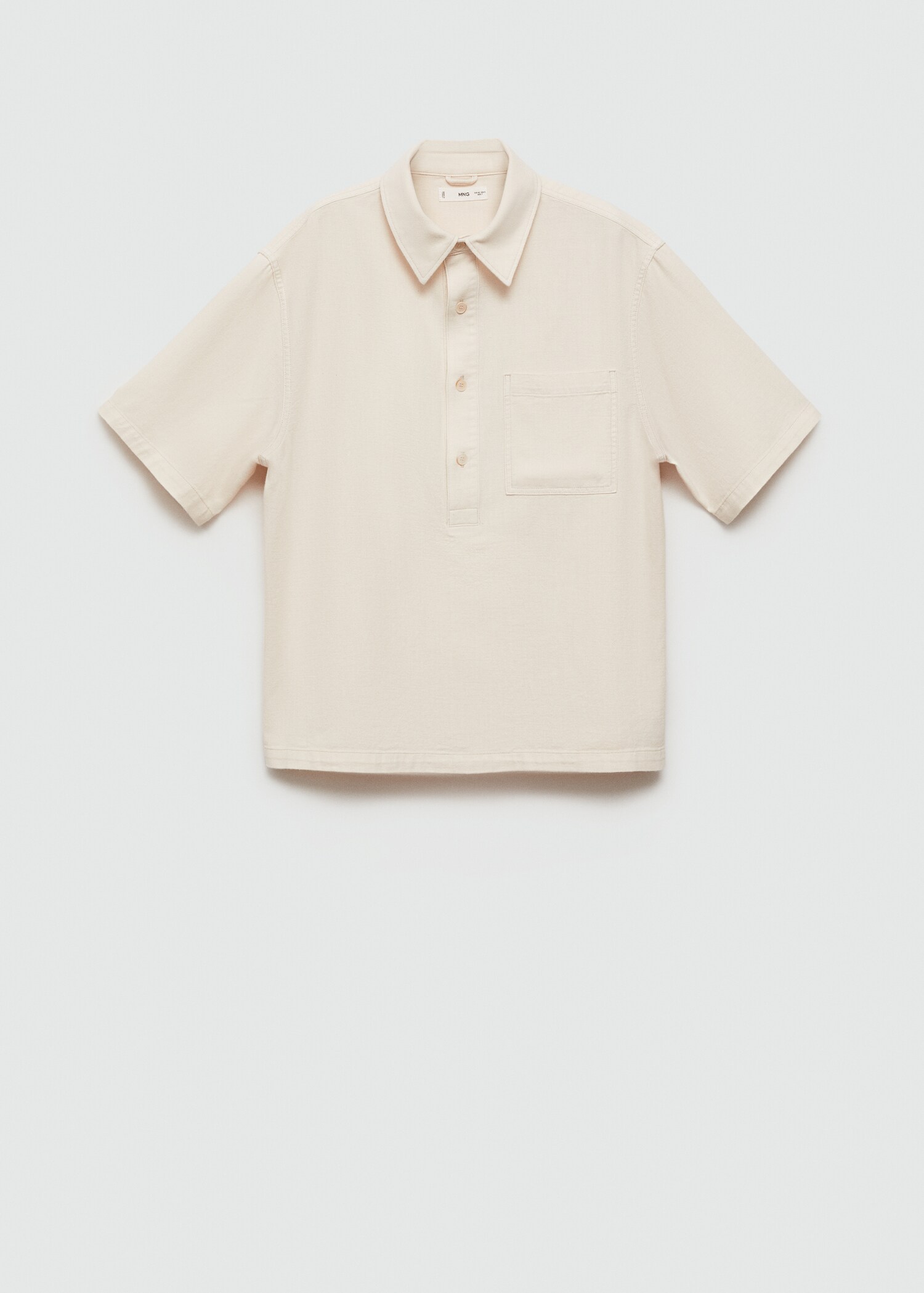 Camisa polera relaxed fit - Artículo sin modelo