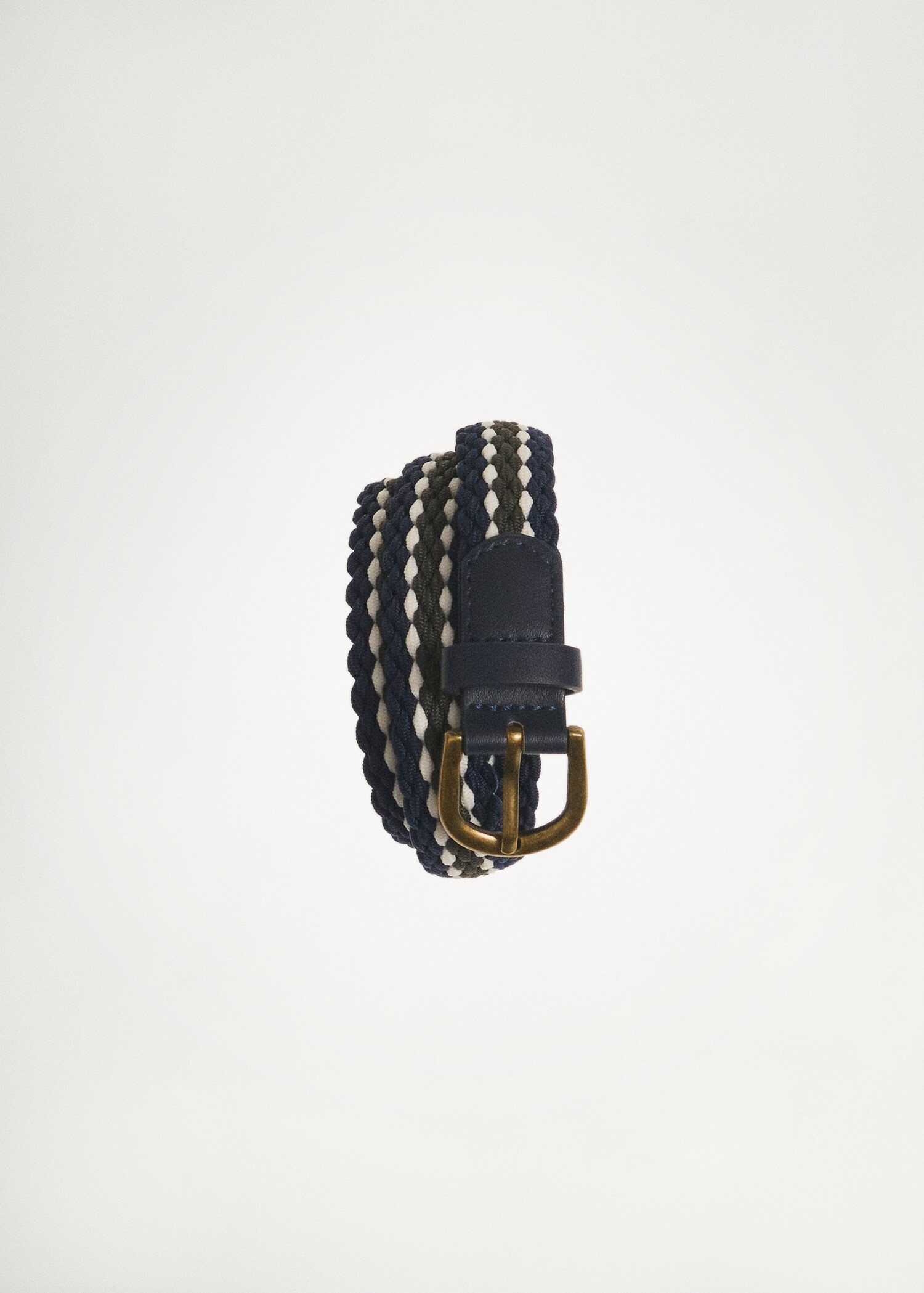 Multicolored braided belt - Details of the article 5