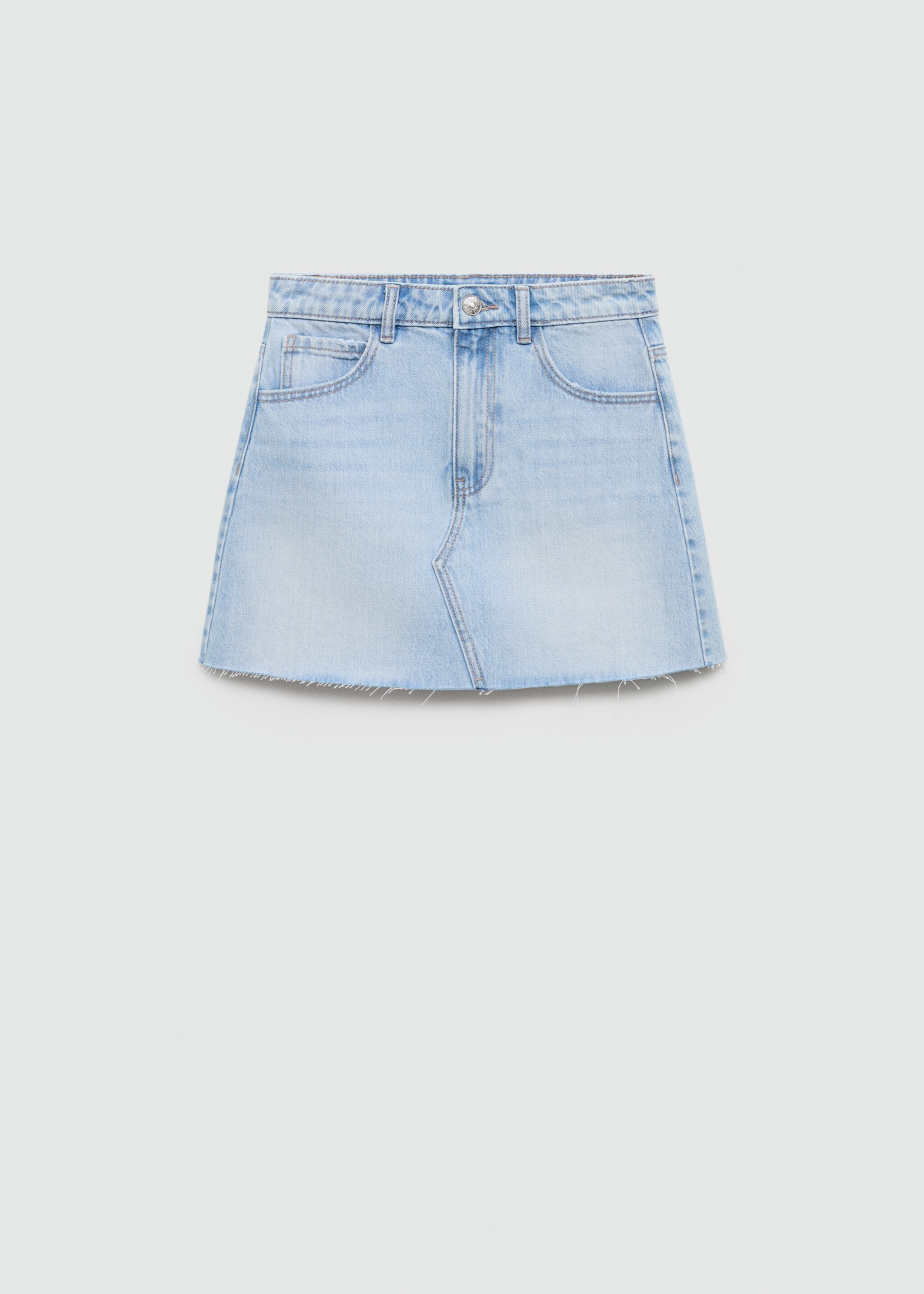 Denim mini-skirt - Article without model