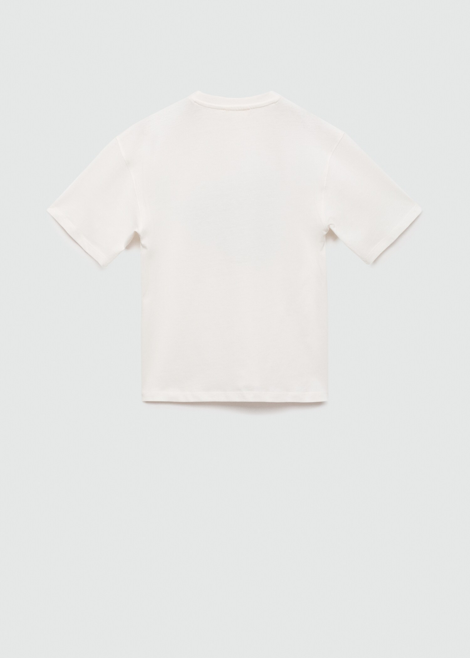 Camiseta estampada algodón - Reverso del artículo