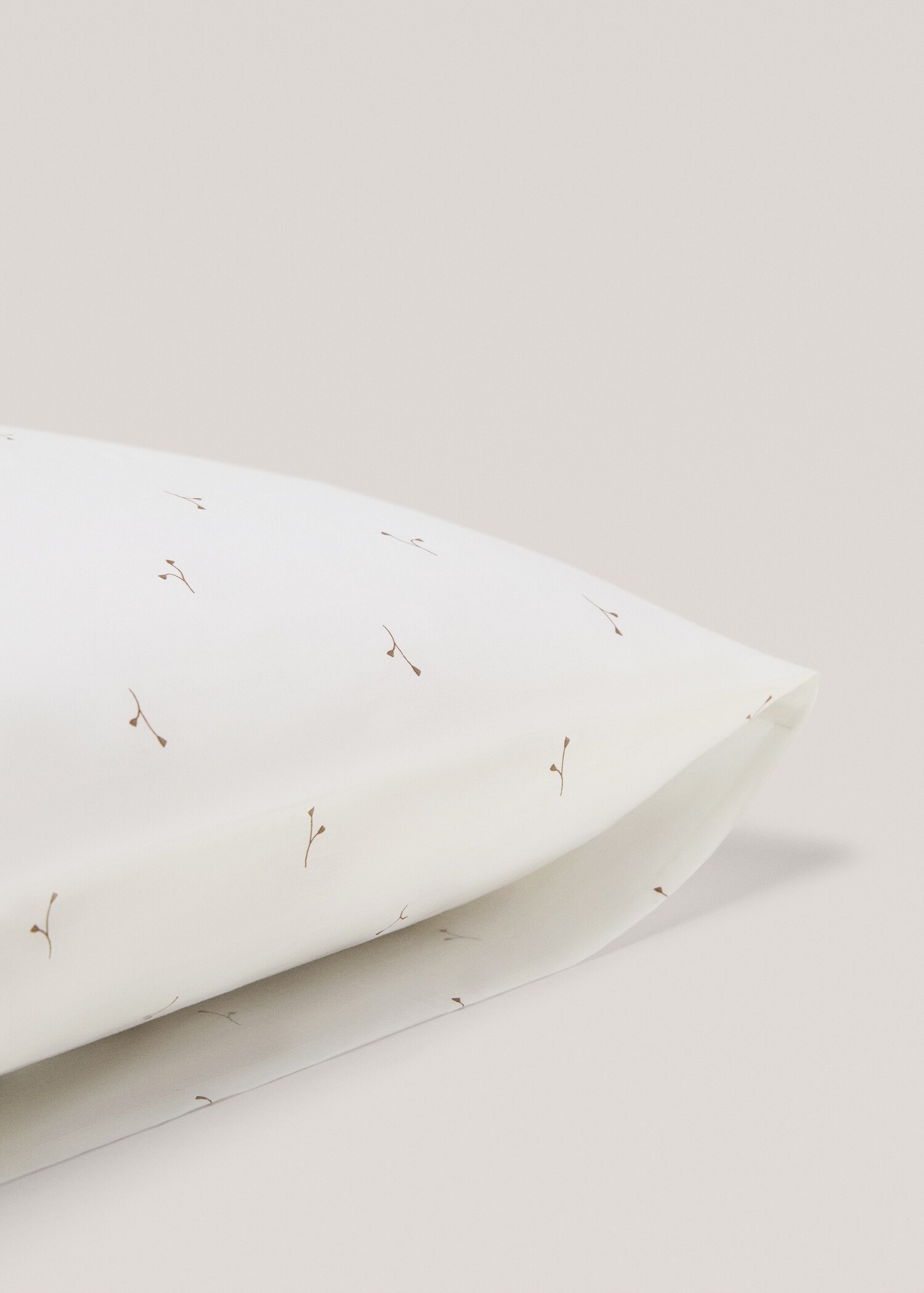 Taie d’oreiller coton fleurs 60x60 cm - Détail de l'article 2