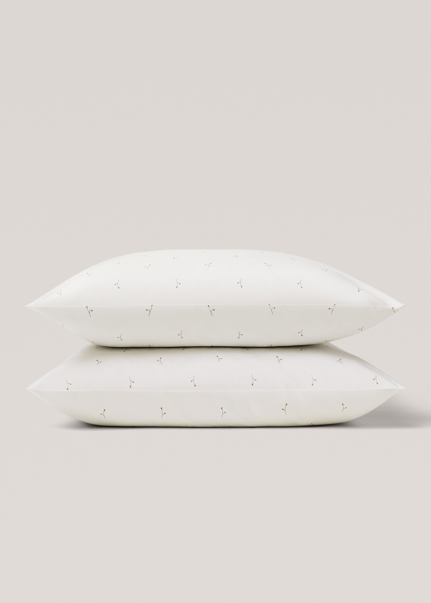 Taie d’oreiller coton fleurs 60x60 cm - Détail de l'article 3