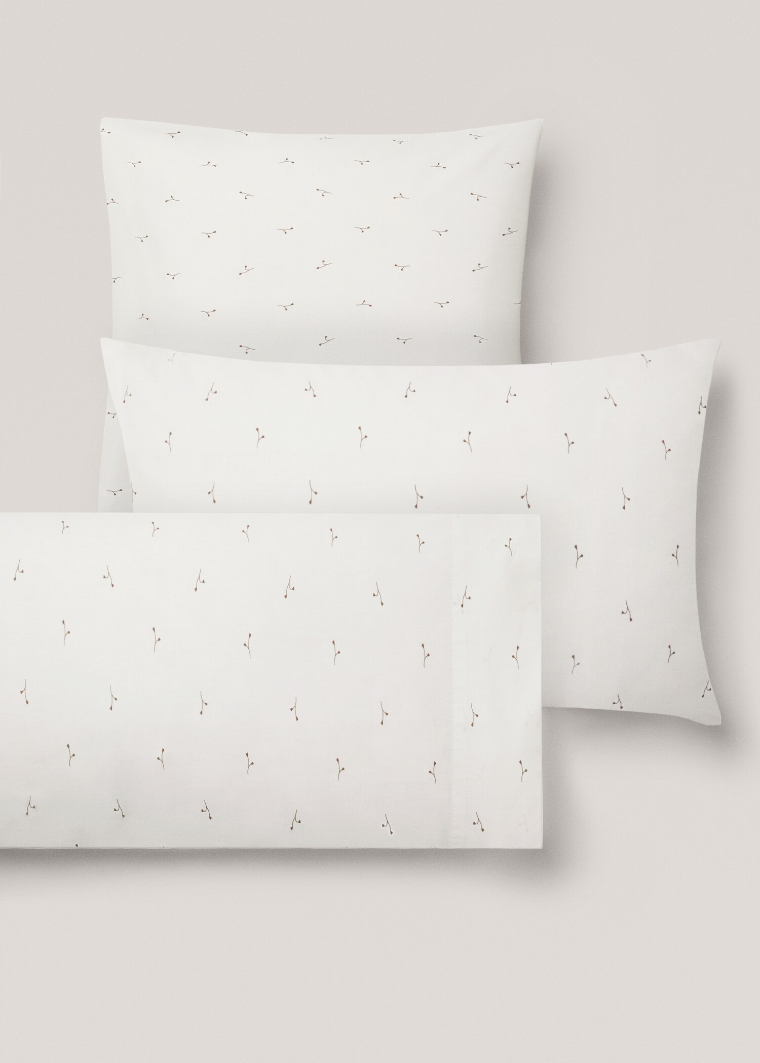 Taie d’oreiller coton fleurs 60x60 cm - Détail de l'article 4