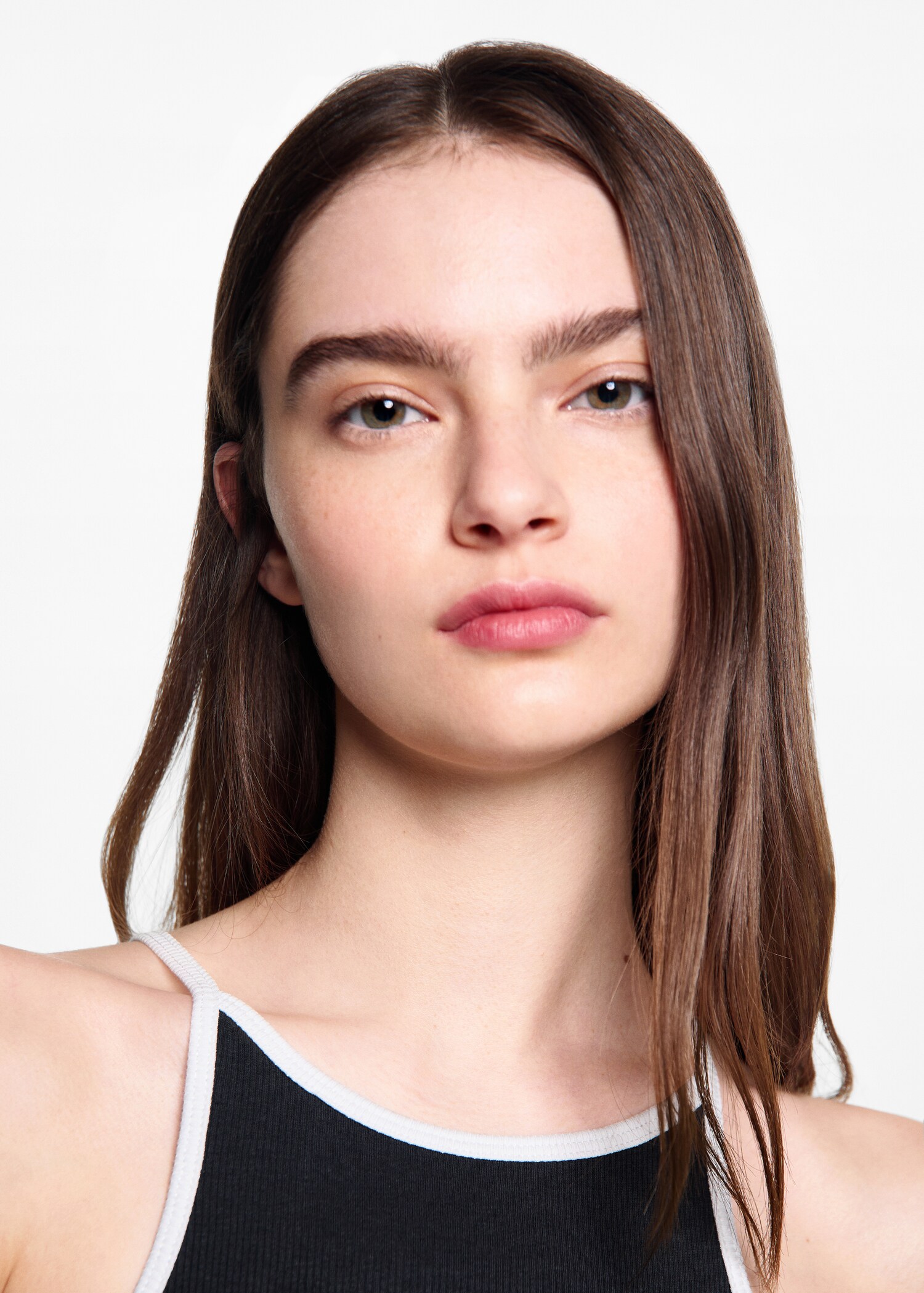 Strap cotton T-shirt - Details of the article 1