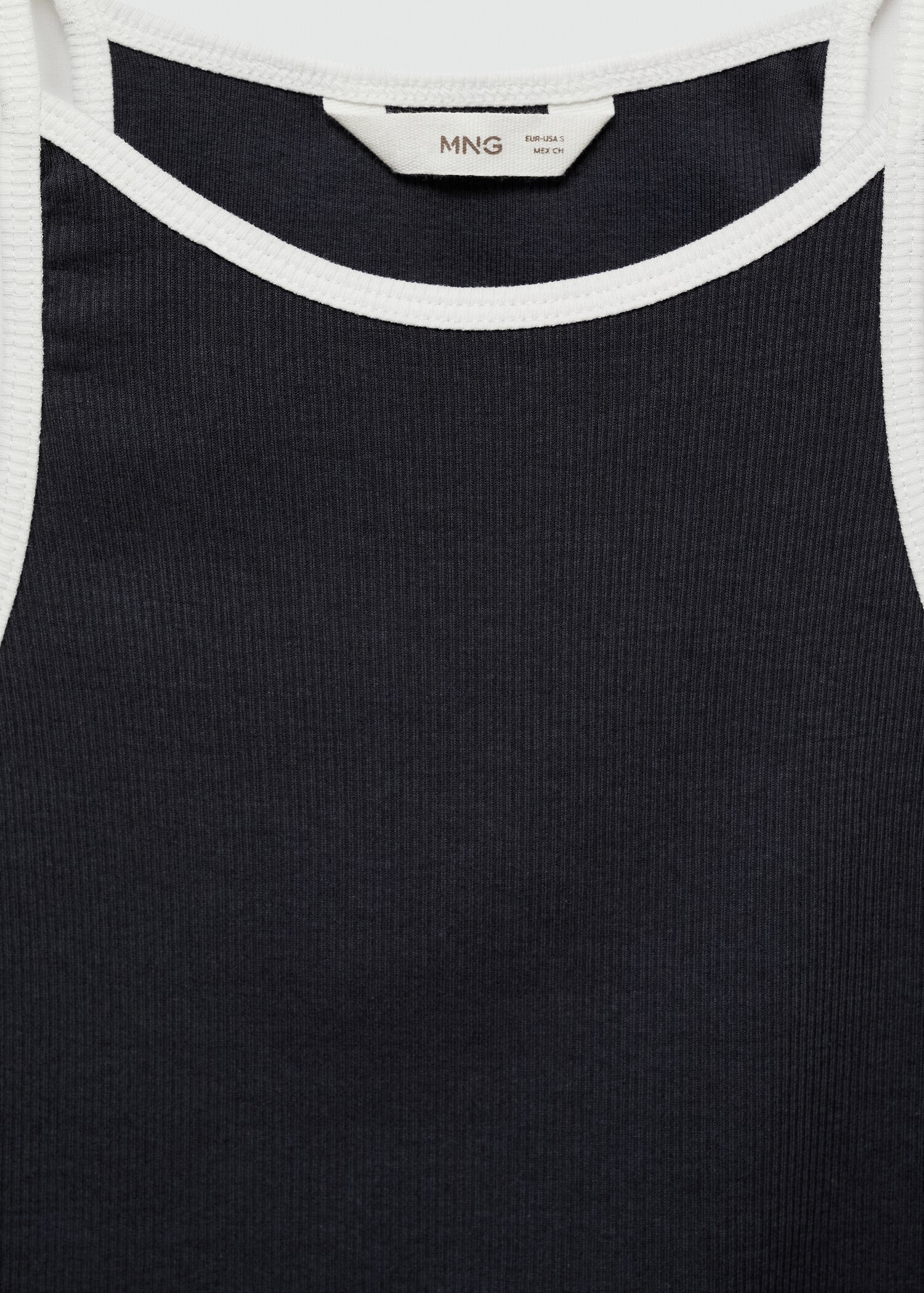 Strap cotton T-shirt - Details of the article 8