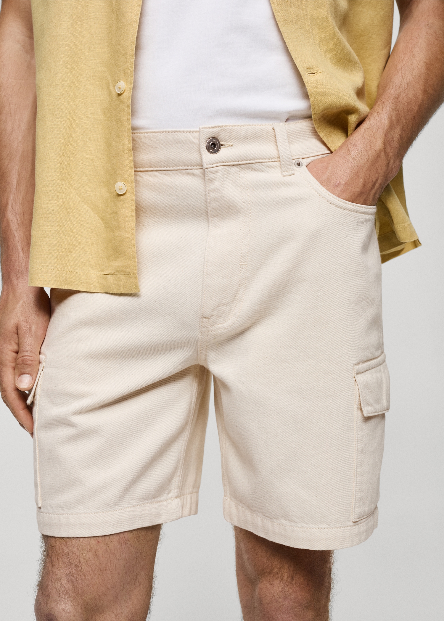 Bermudas Algodon Bermudas Vaqueras Cargo Hombre Bermudas