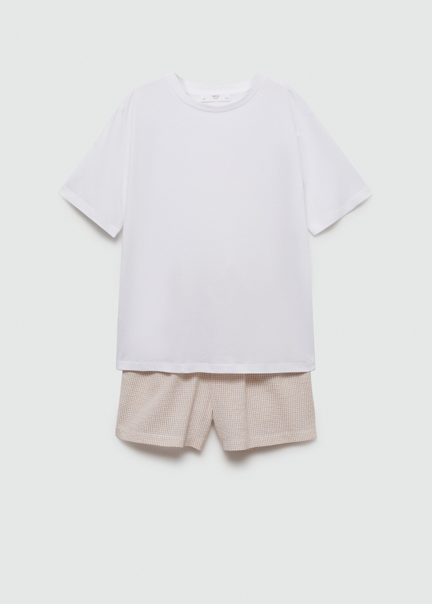 Pyjama deux pièces vichy - Article sans modèle