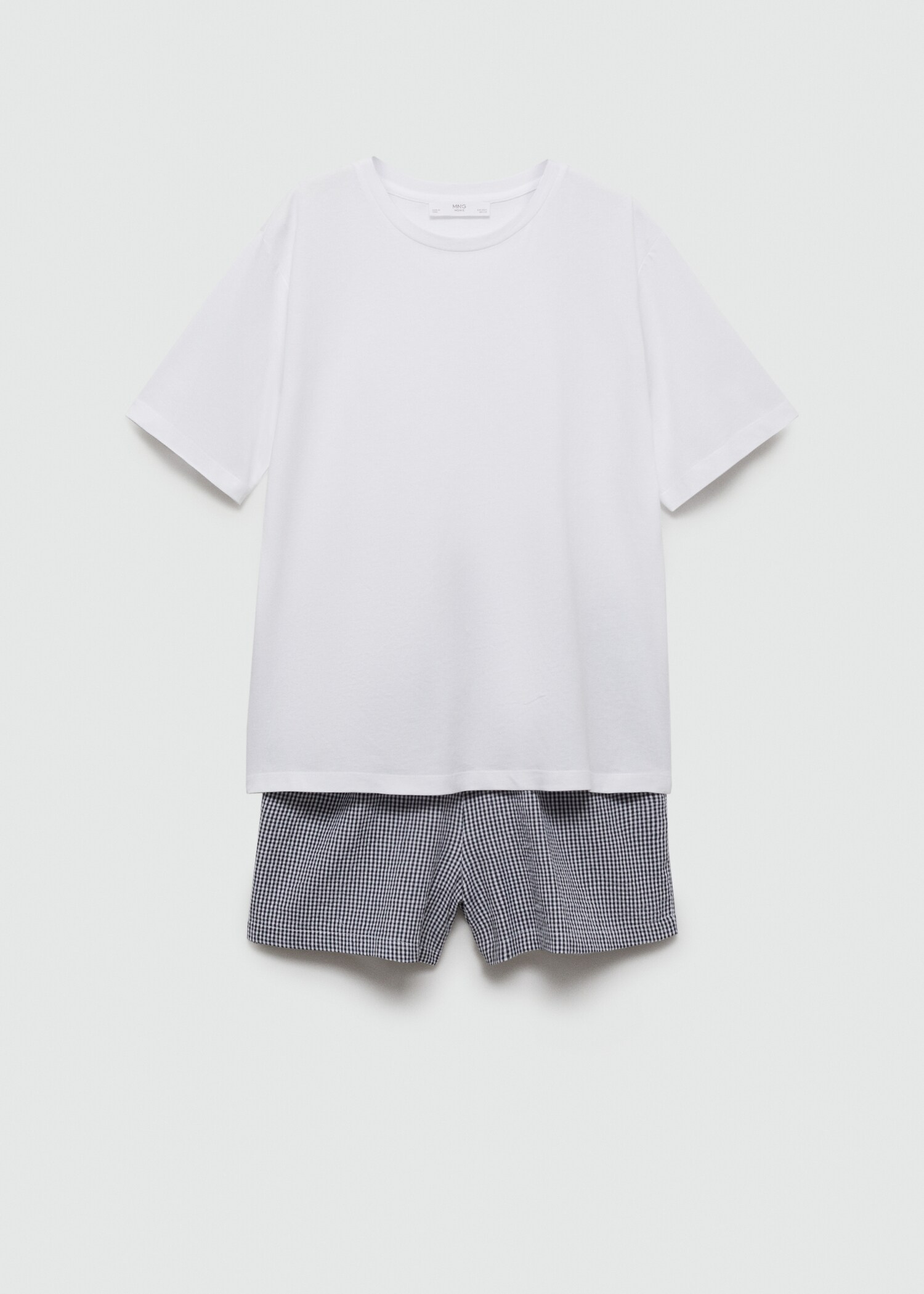 Pyjama deux pièces vichy - Article sans modèle