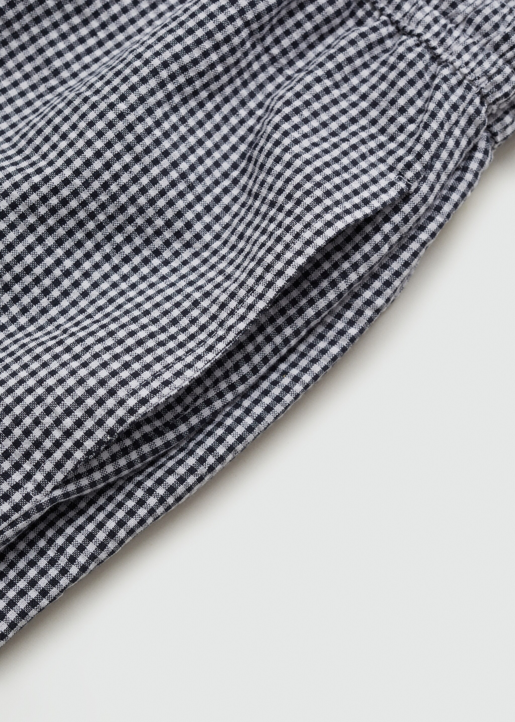 Pyjama deux pièces vichy - Détail de l'article 0, Bleu marine foncé. Ref: 77080620-00.