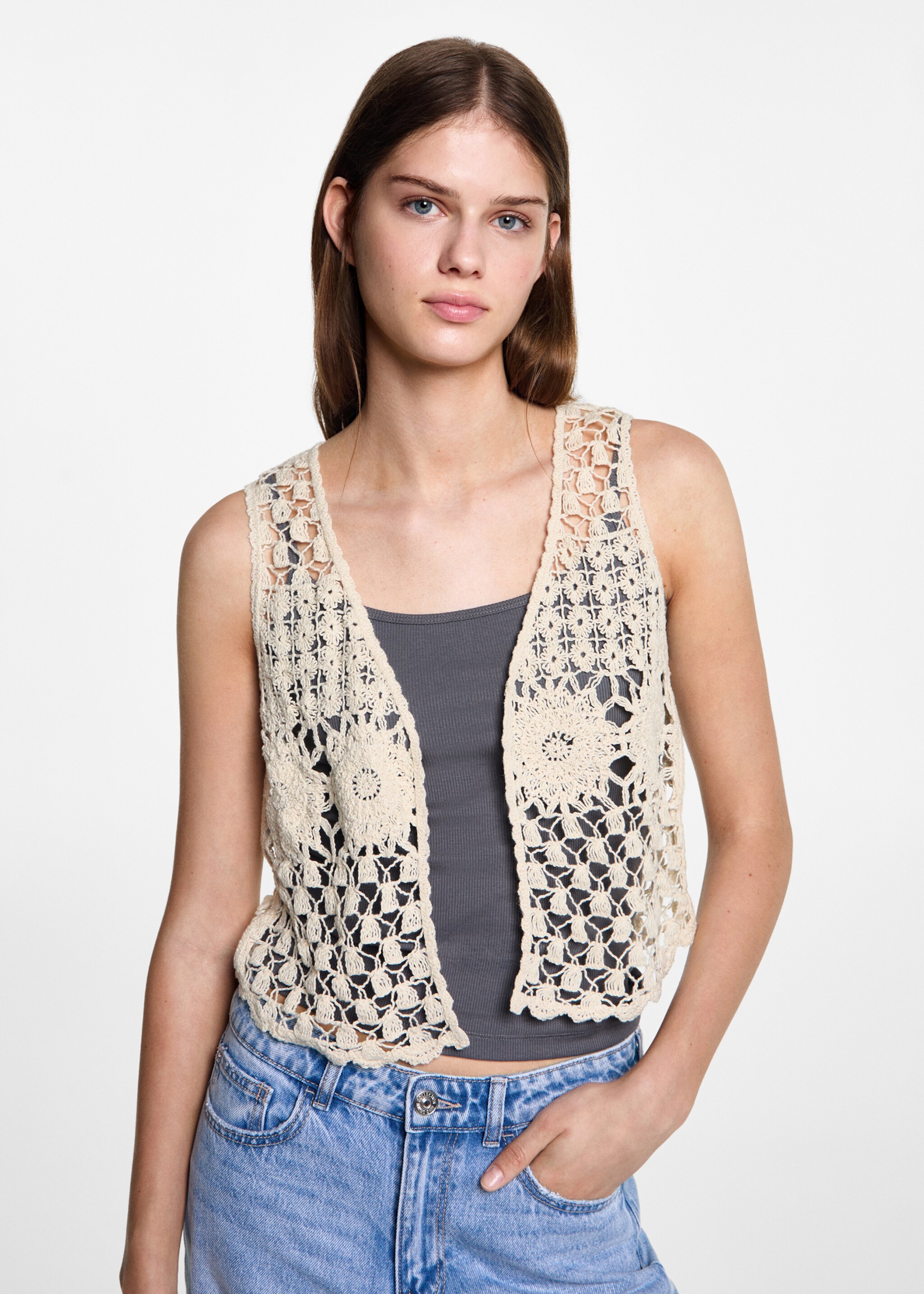 Gilet crochet - Piano medio