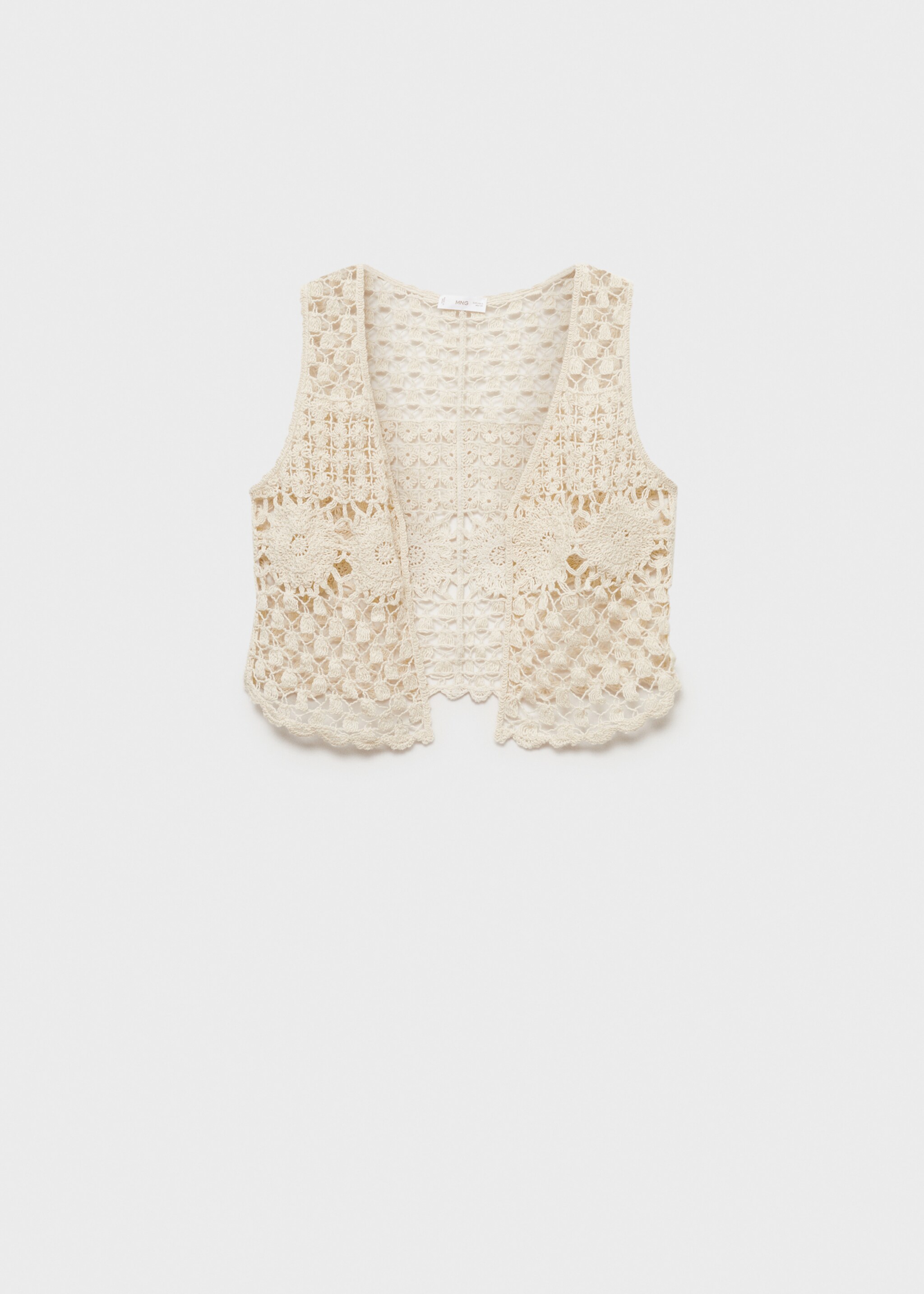 Gilet crochet - Articolo senza modello