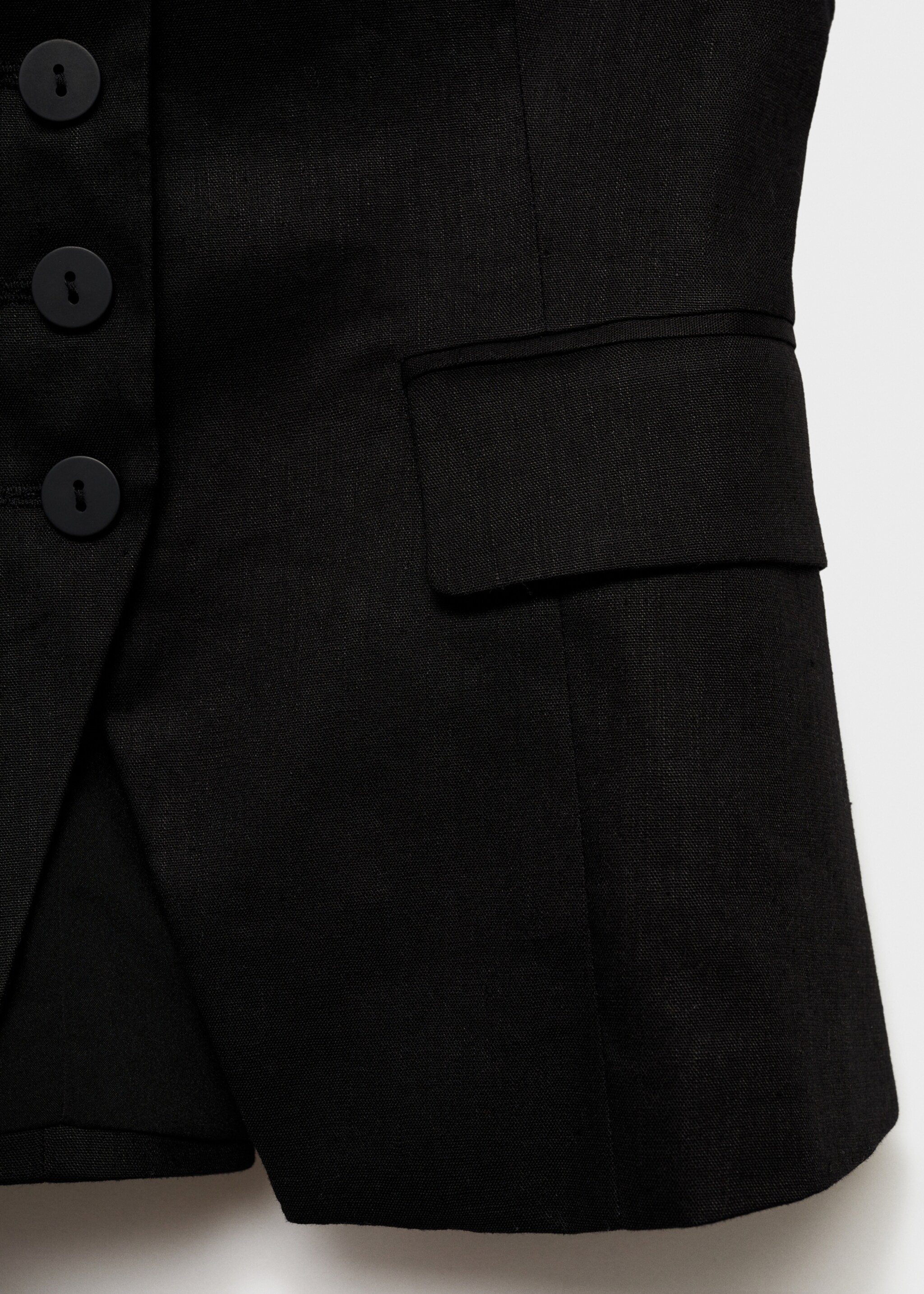 Off-the-shoulder top with buttons - Details of the article 0